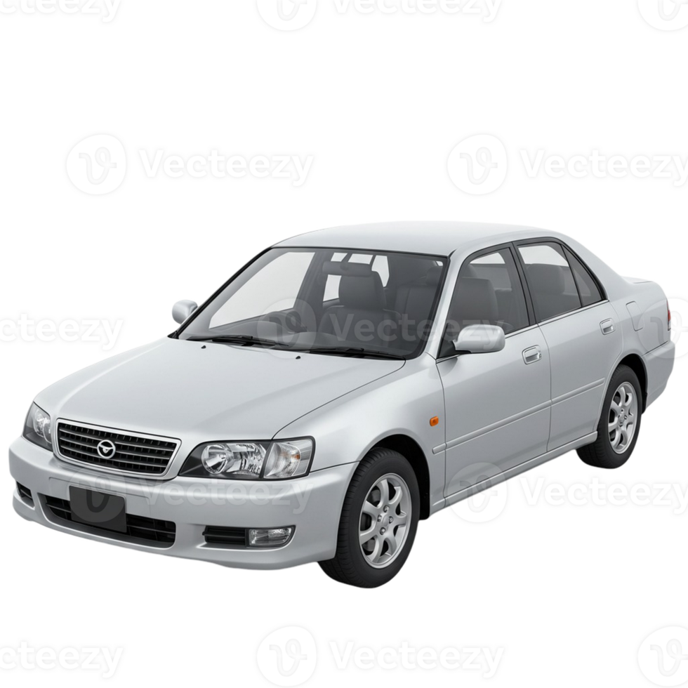 A car separated on a transparent background png