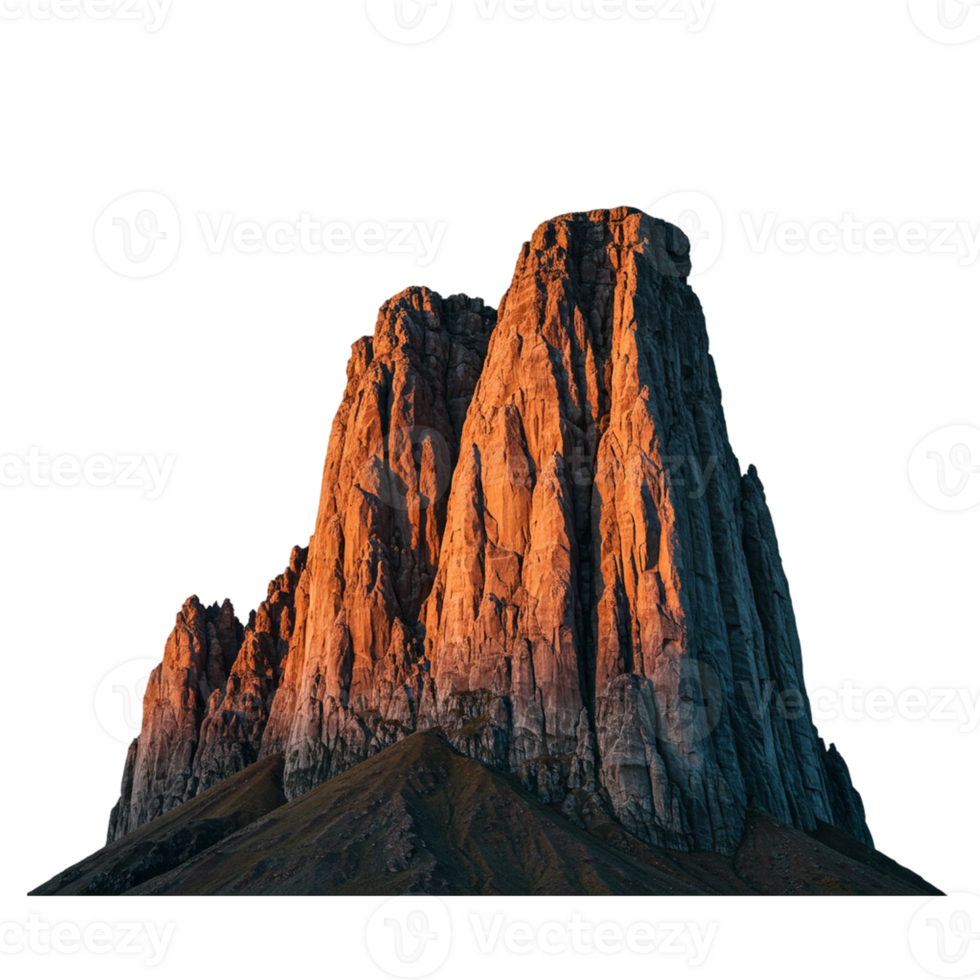 Mountain image on a transparent backdrop png