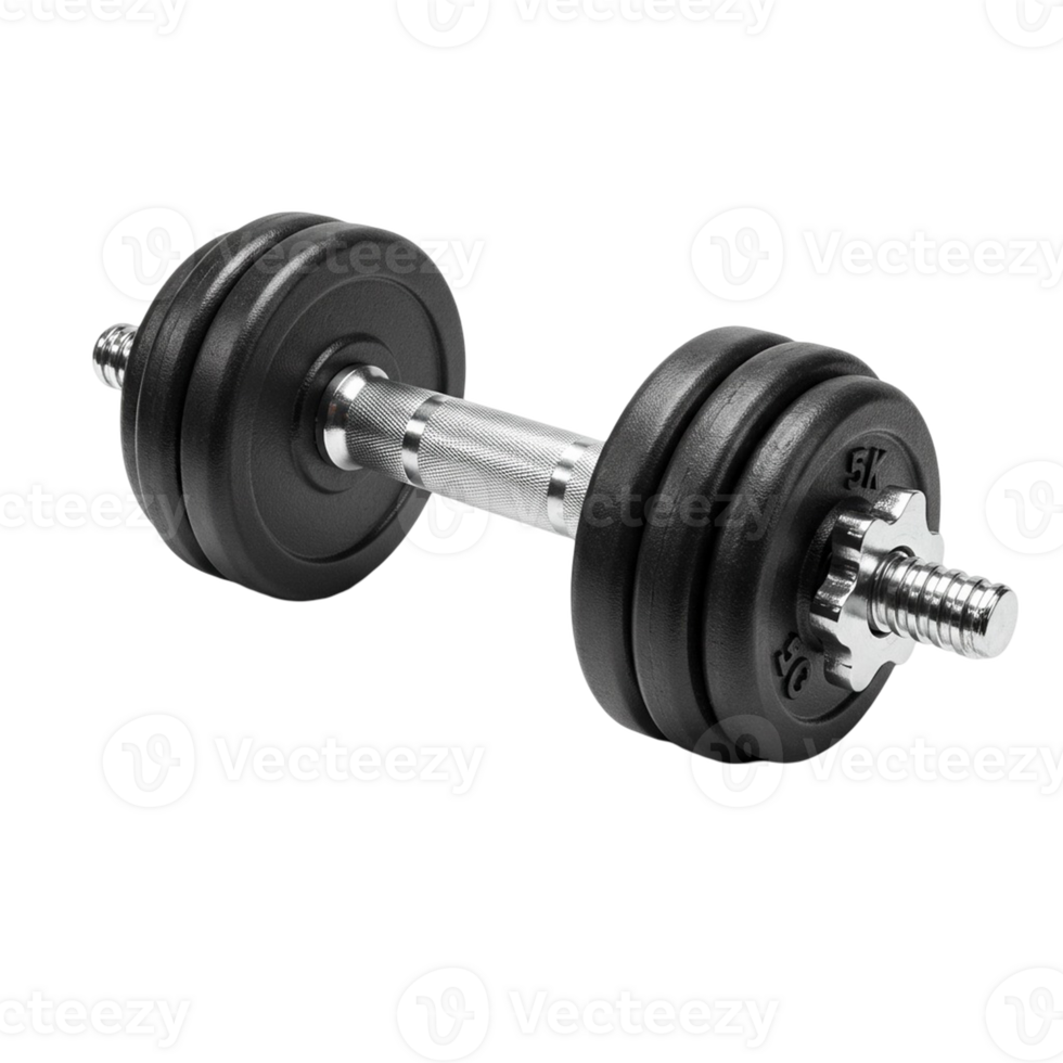 Workout dumbbell with isolated background png