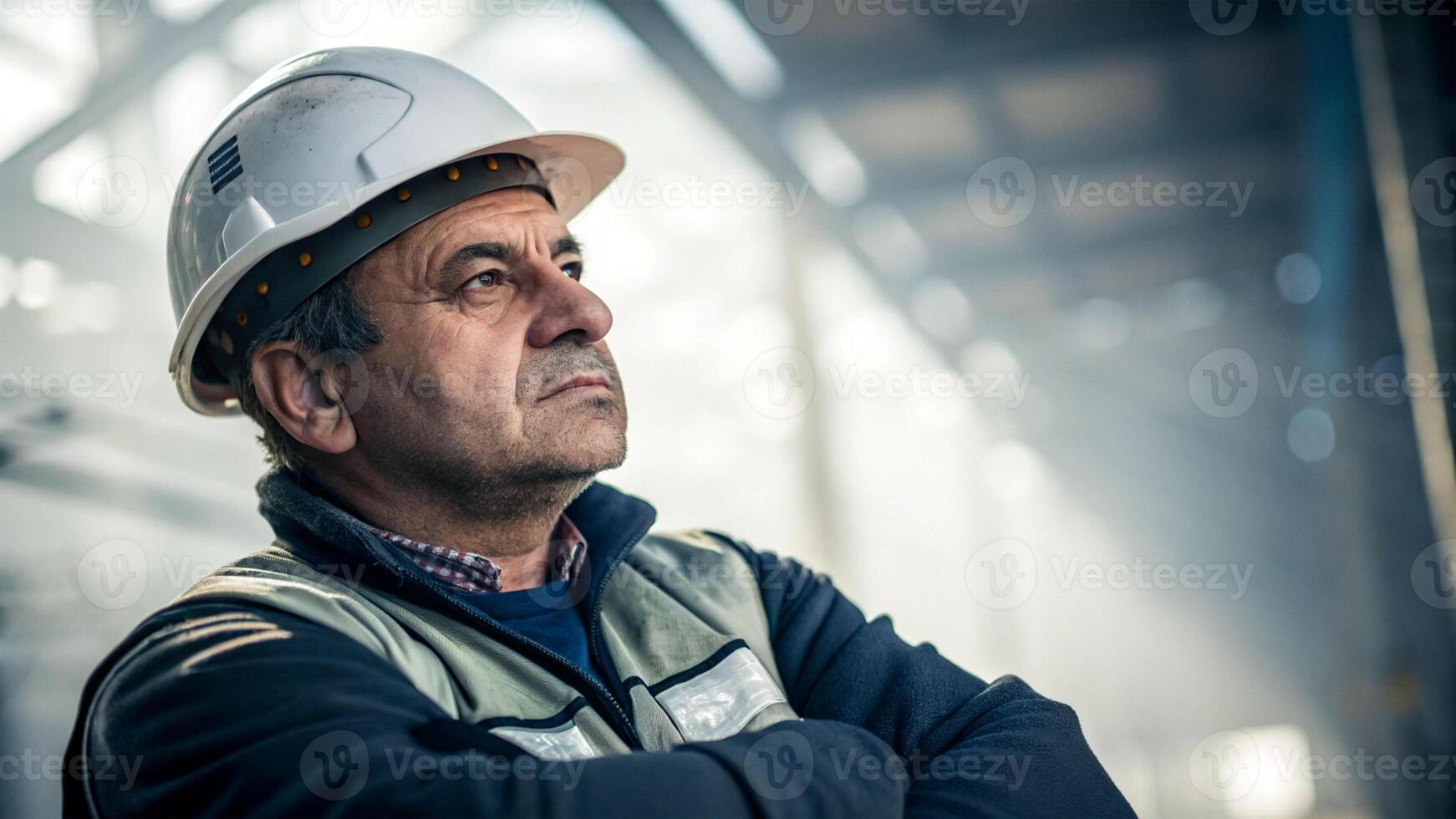 foreman engineer person people human white hardhat safety man male construction manager helmet armcross copy space industry inspector technology architect factory builder professional foreperson team photo