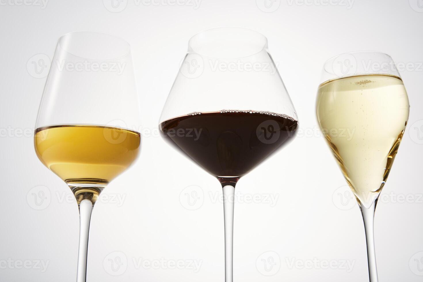 Wine tasting, degustation from stemware, winemaking. photo