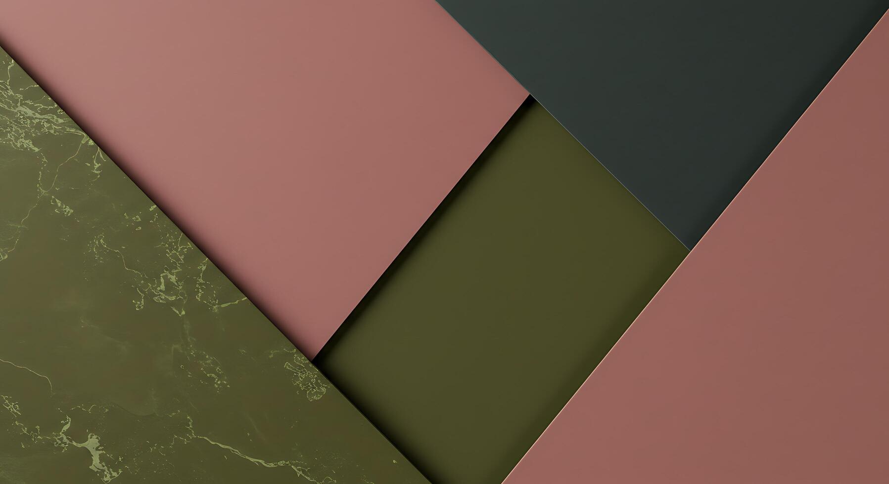Geometric Paper Layers in Earthy Tones Abstract Design photo