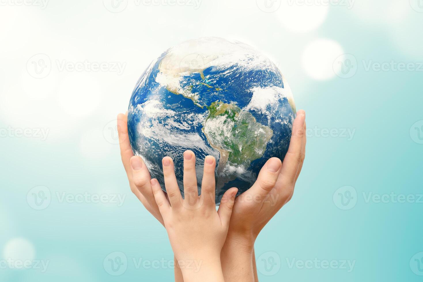 Hands holding the earth concept elements of this image are furnished by nasa photo