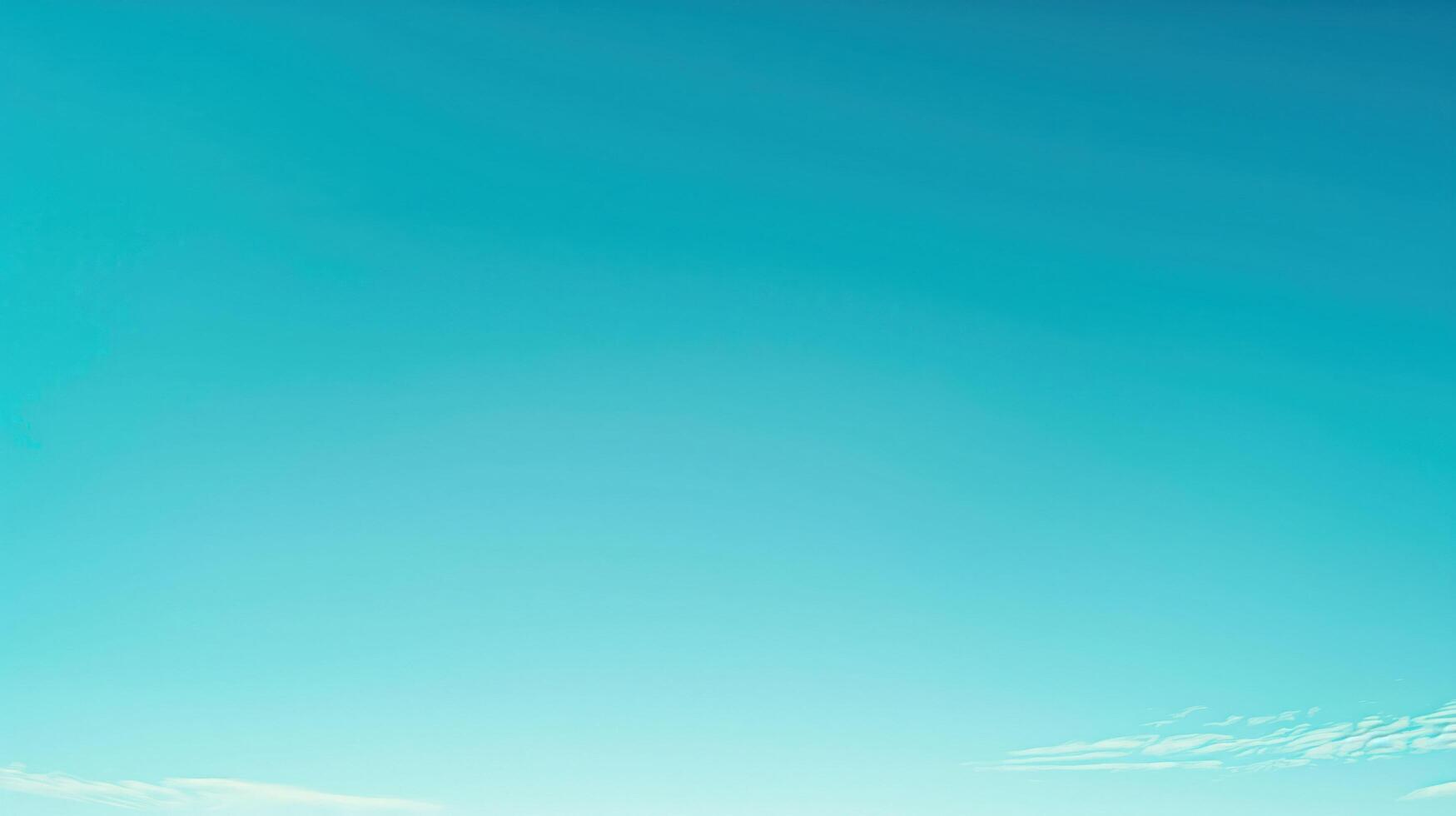 A blue sky with no clouds photo