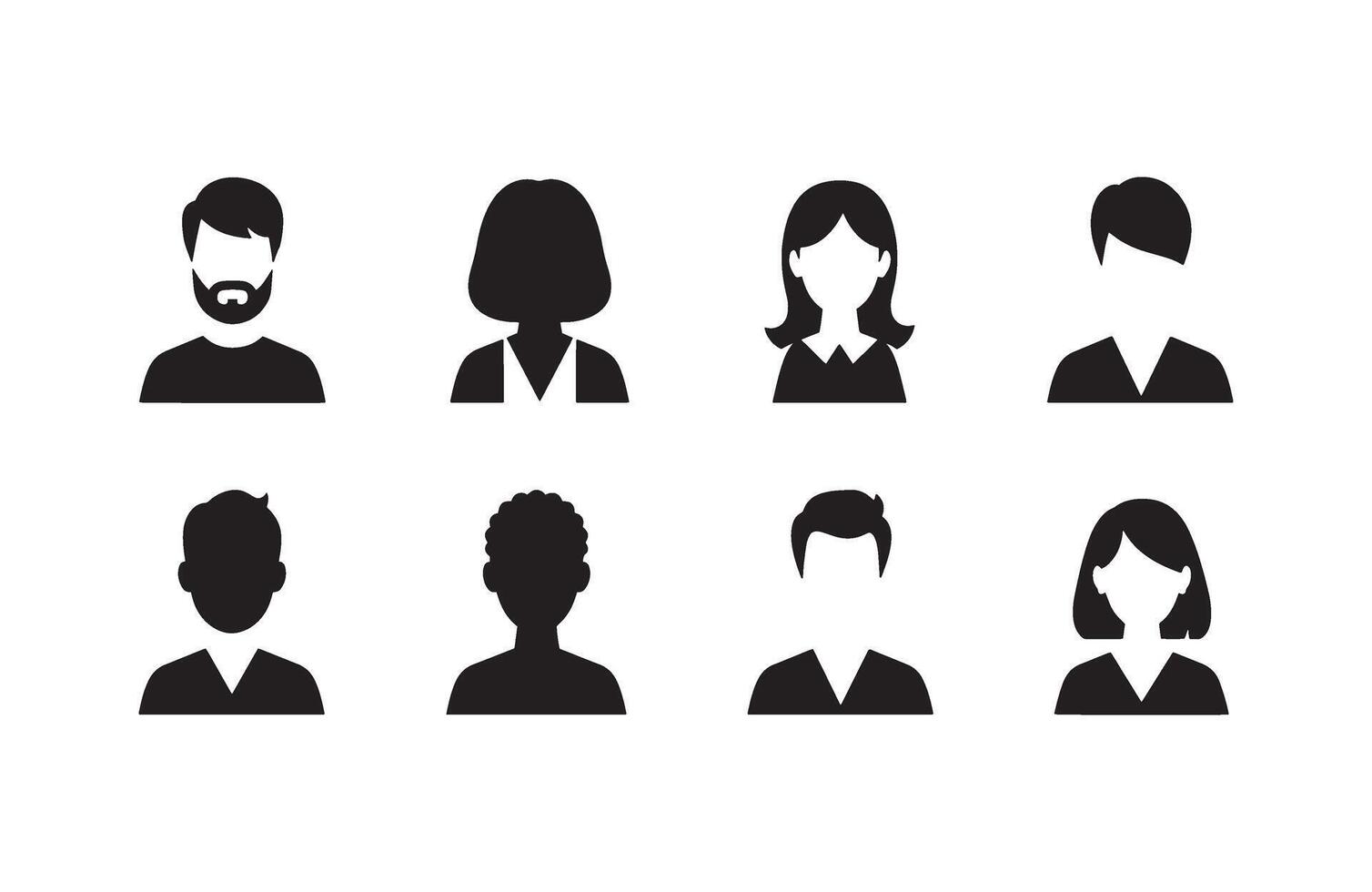 Illustrating Mustache Shapes Advanced Art Techniques for Creative Sketching vector