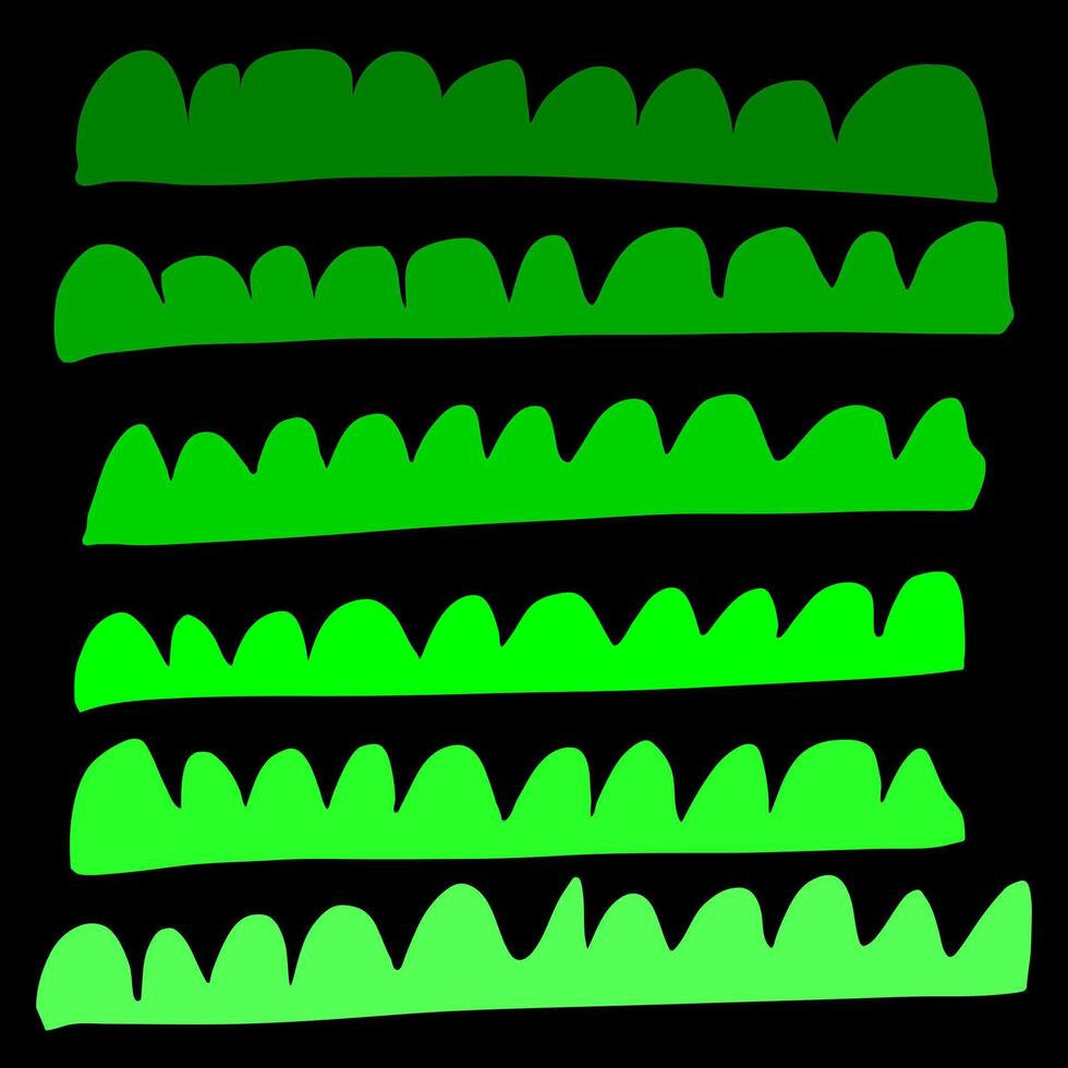 illustration of an abstract green background vector