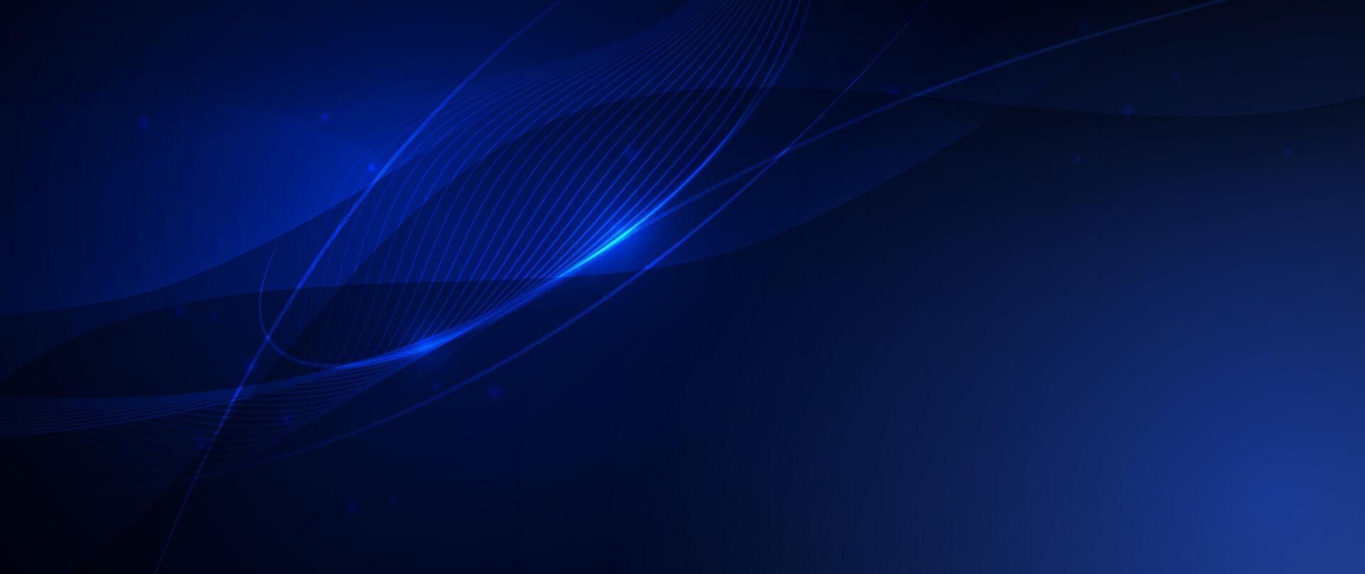 Technology dark blue background vector