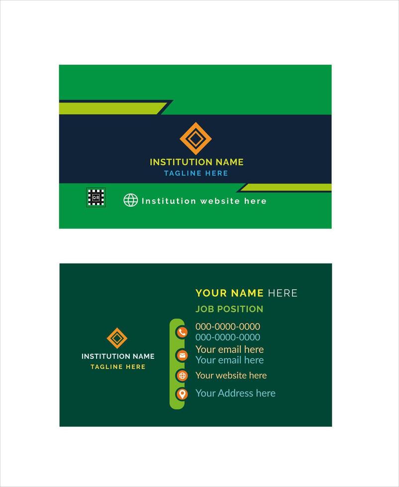 New model business card design art vector