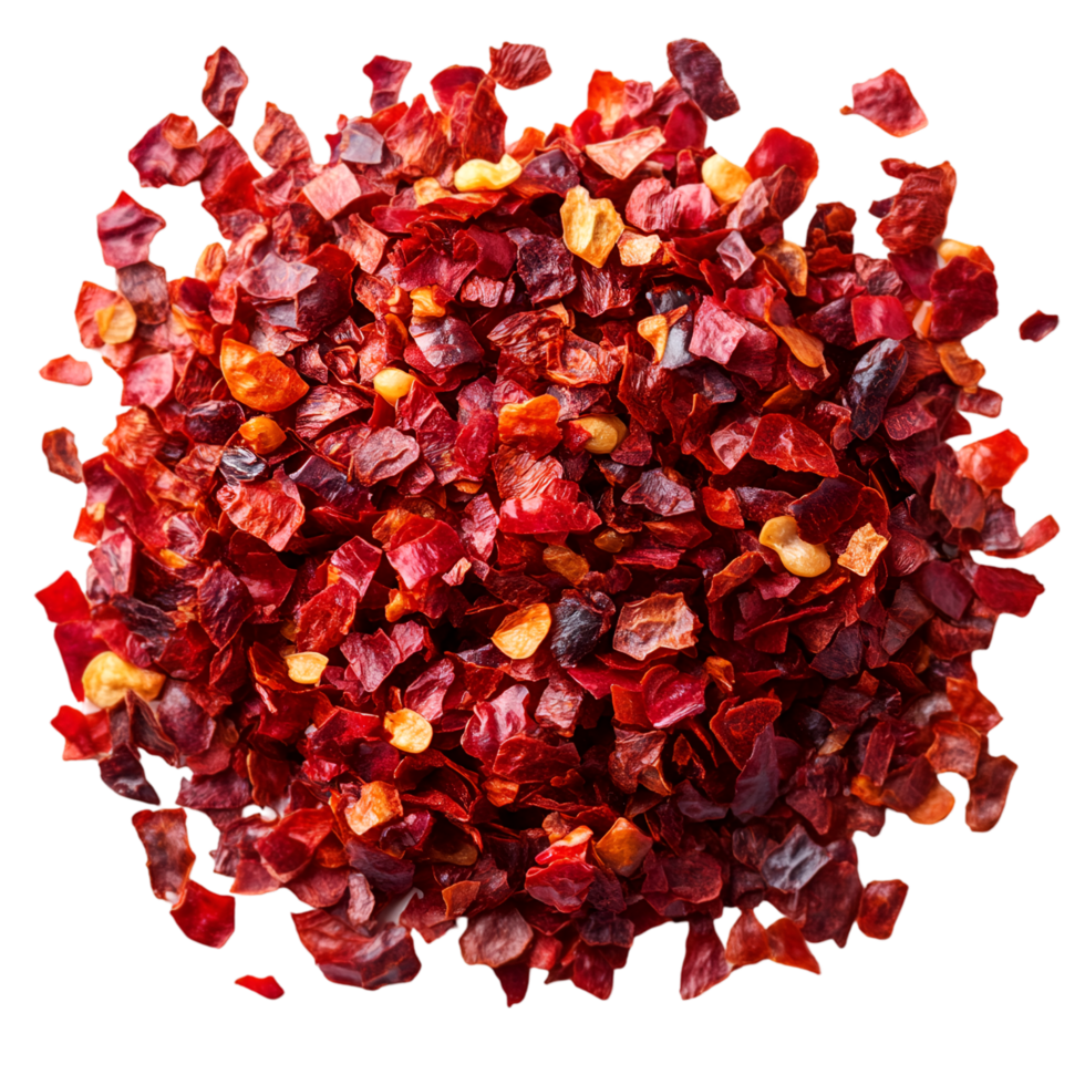 Red Chili Flakes Spicy Seasoning Ingredient, png