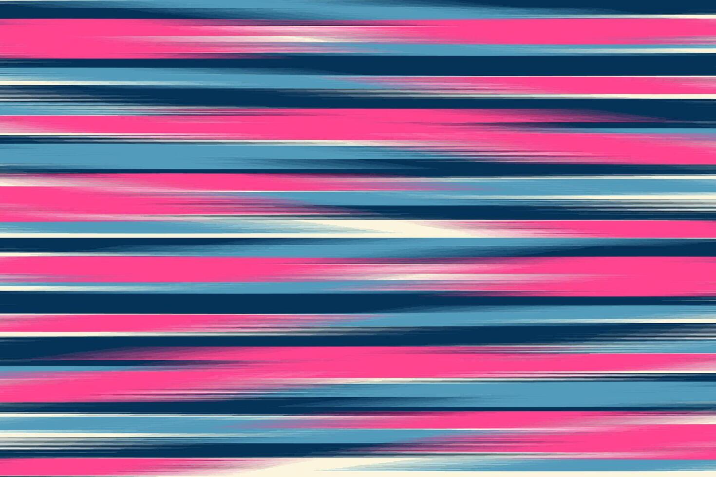 Pink and Blue abstract background. Ikat Pattern Design for Fabric, clothing, textile, wrapping, background, wallpaper, carpet, print vector