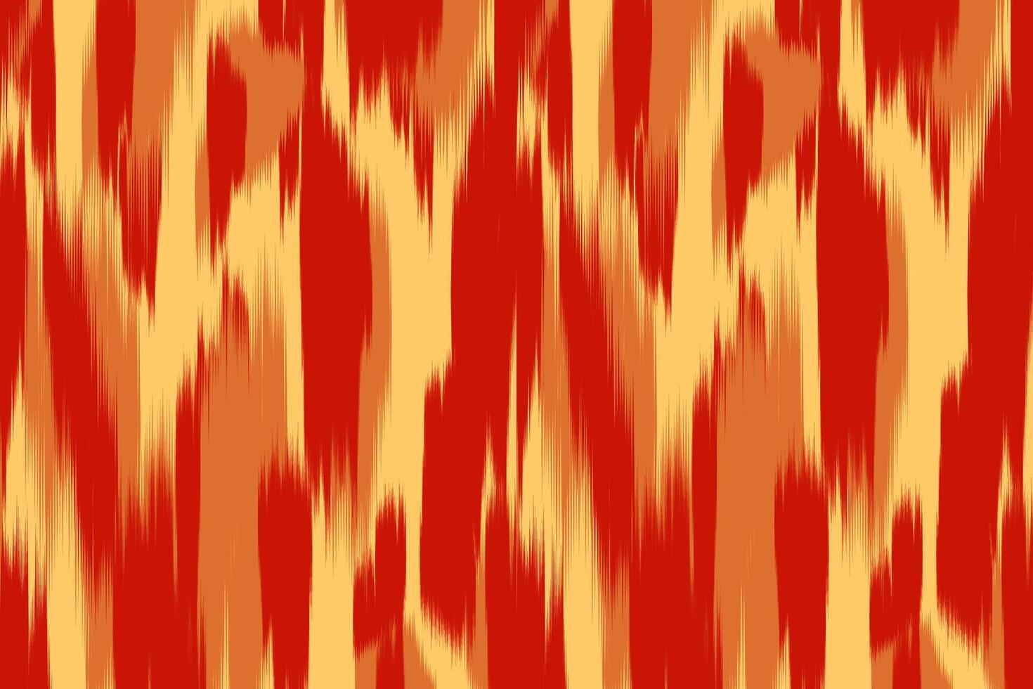 Red, yellow and Orange abstract background. Ikat Pattern Design for Fabric, clothing, textile, wrapping, background, wallpaper, print vector
