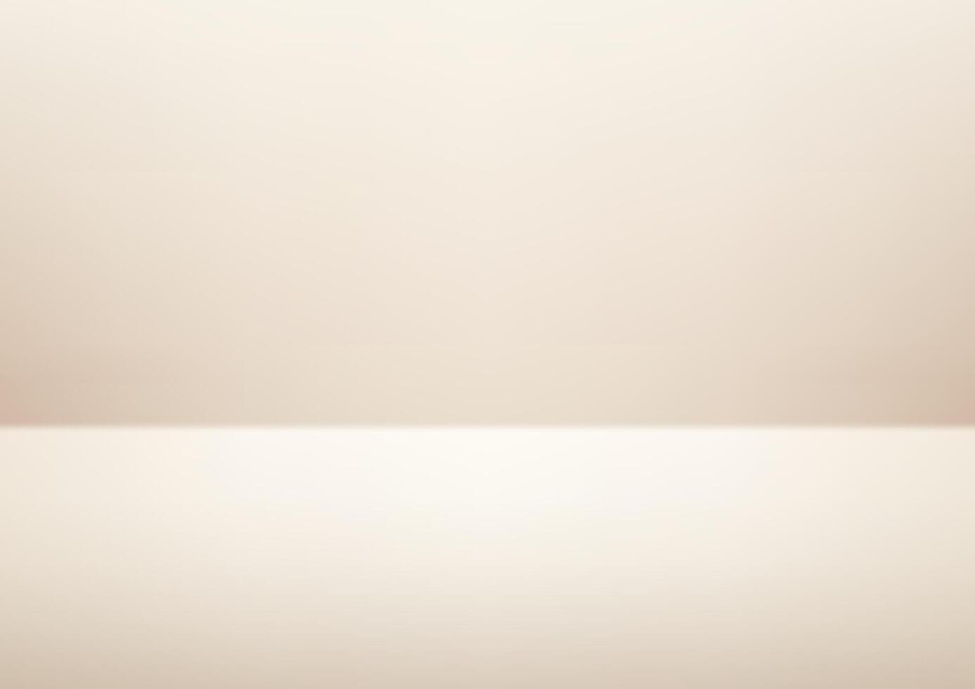 Beige studio room background. Abstract studio room platform design. Use for product display presentation, cosmetic display mockup, showcase, media banner, etc. illustration. vector