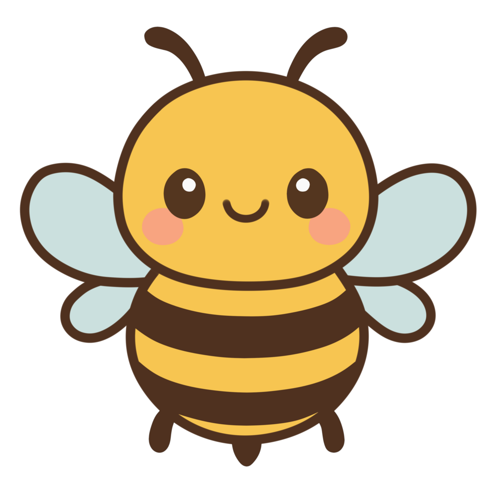 Illustration of Cute Bee png