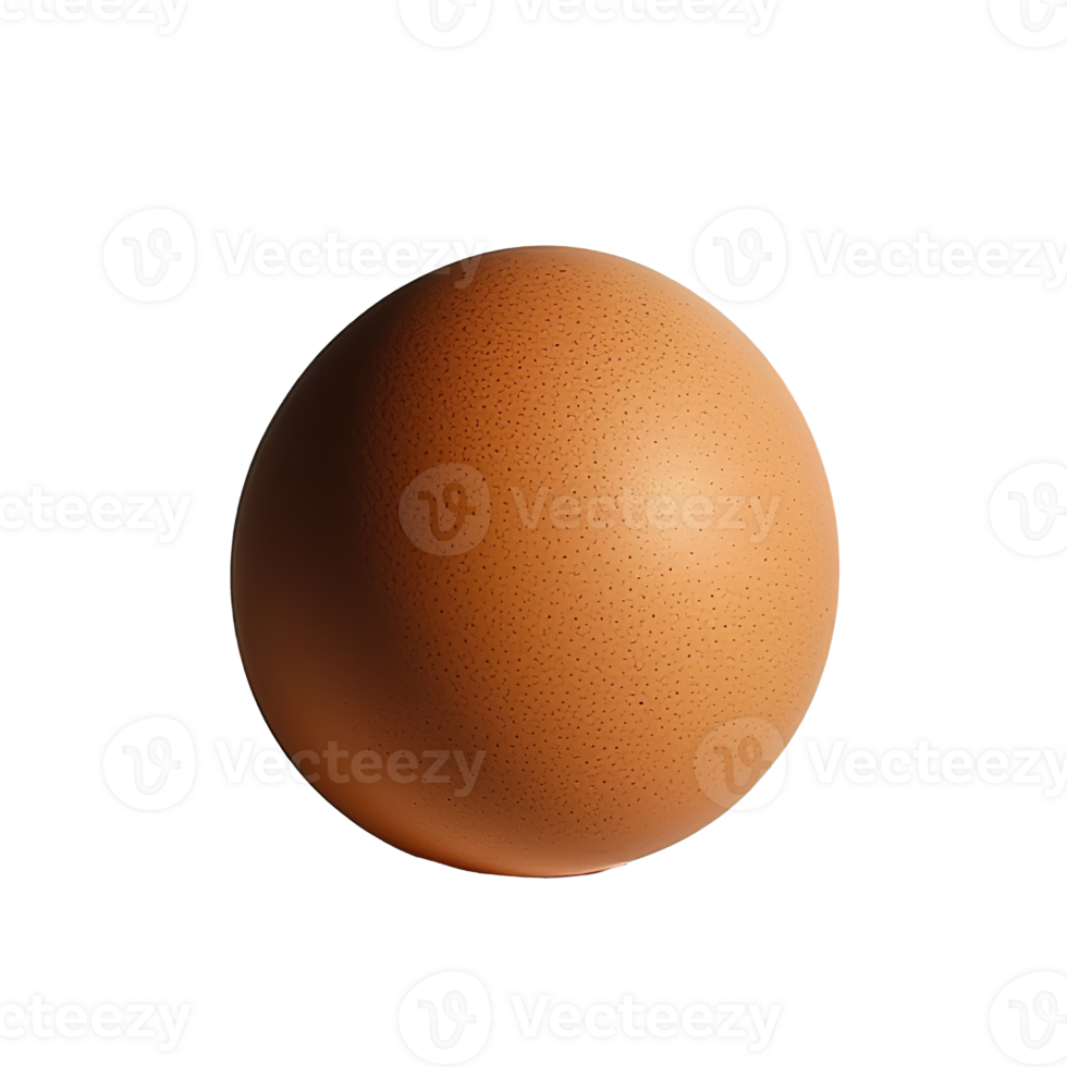 Brown Egg Isolated on Transparent background png