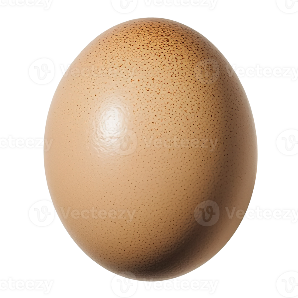 Brown Egg Isolated at the Transparent background png