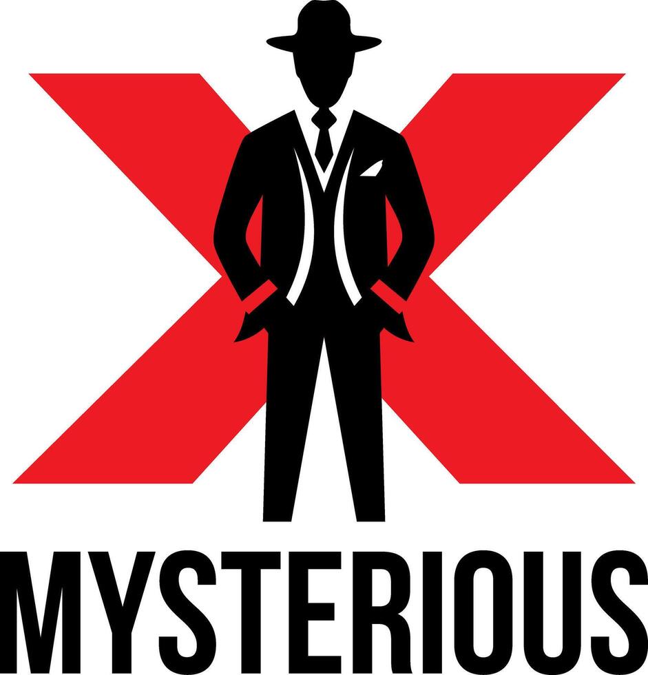 mr X idea logo design vector