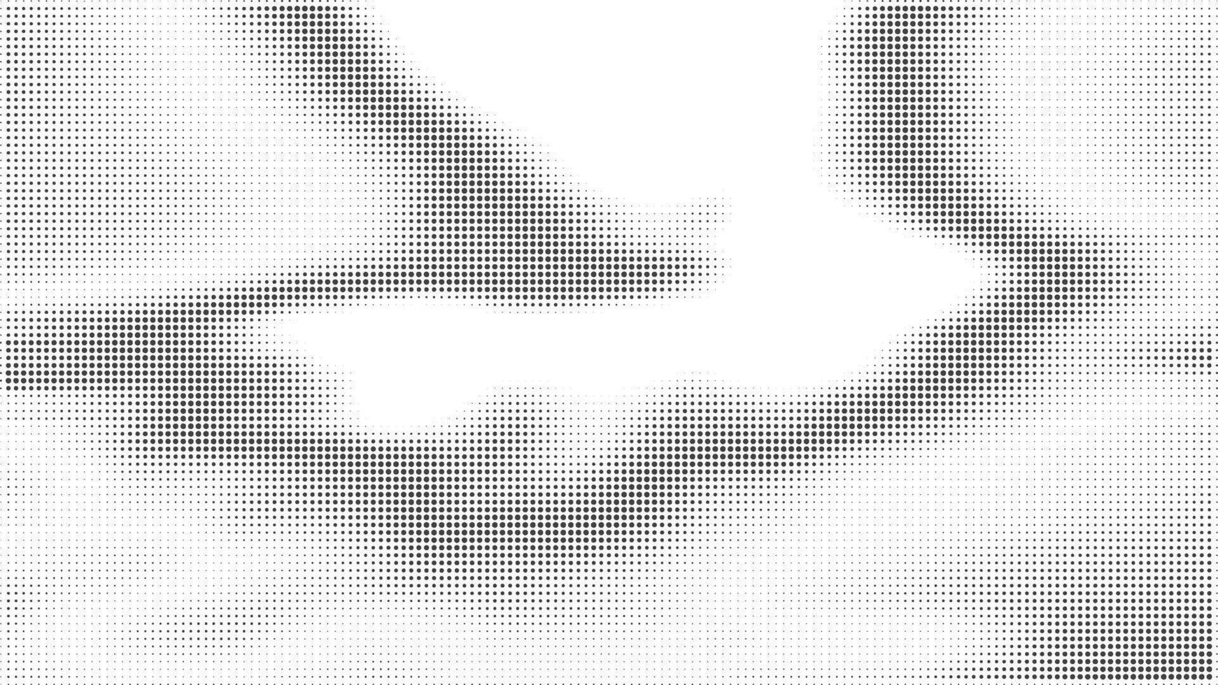 Pop Art Style Halftone Dot Pattern vector