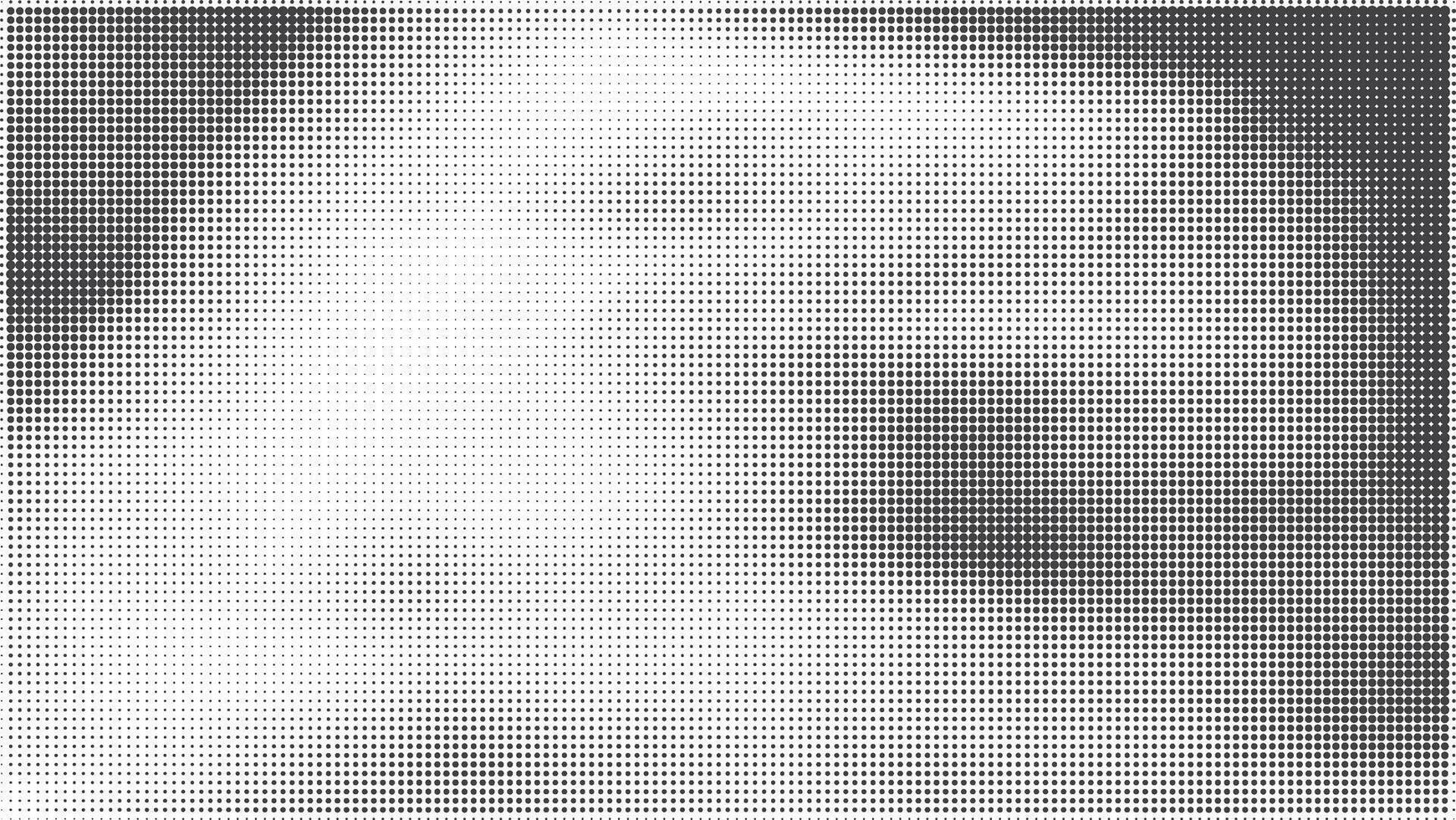 Large and Small Halftone Dots Mix vector