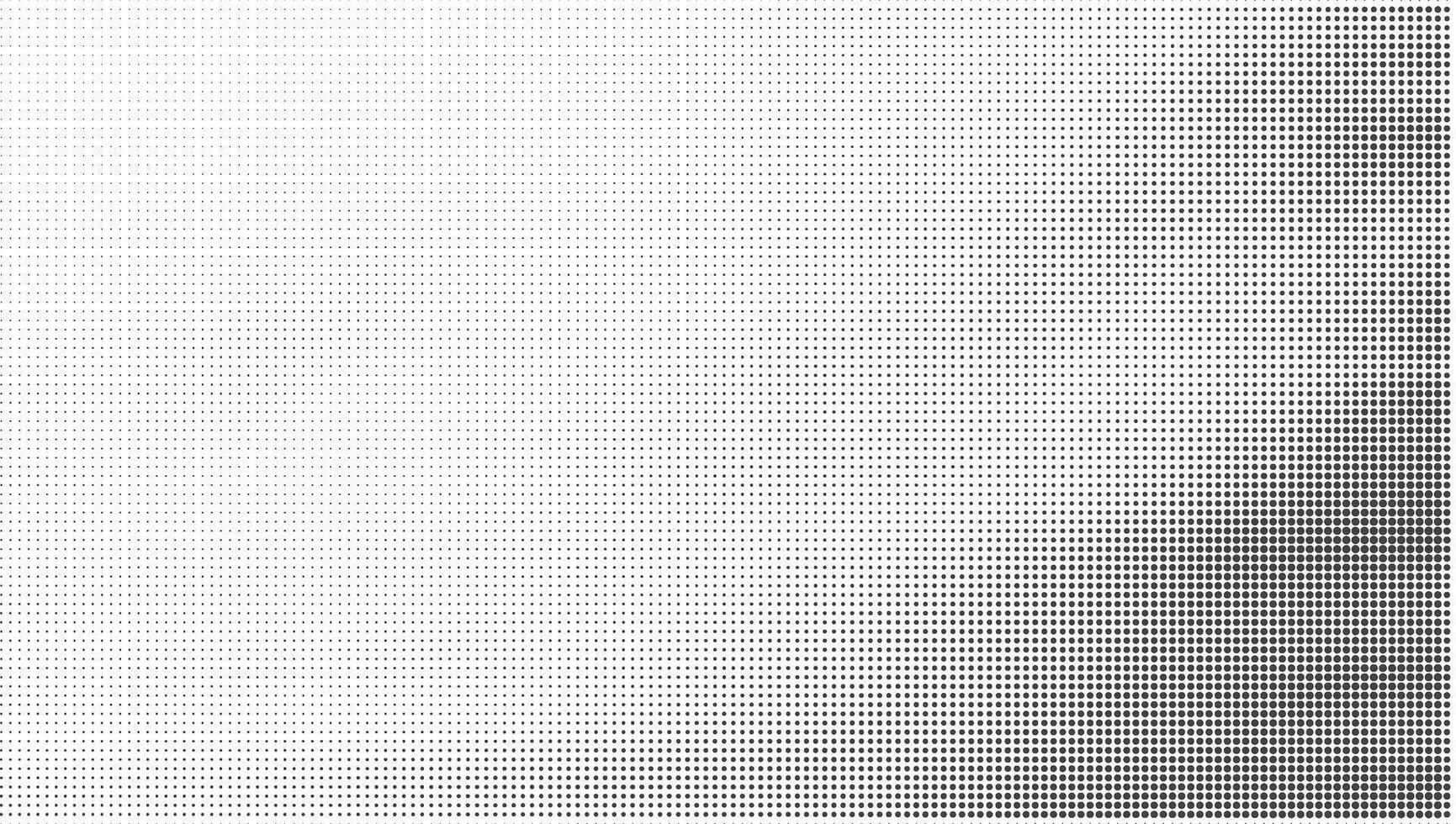 Smooth Halftone Dots Transition Background vector
