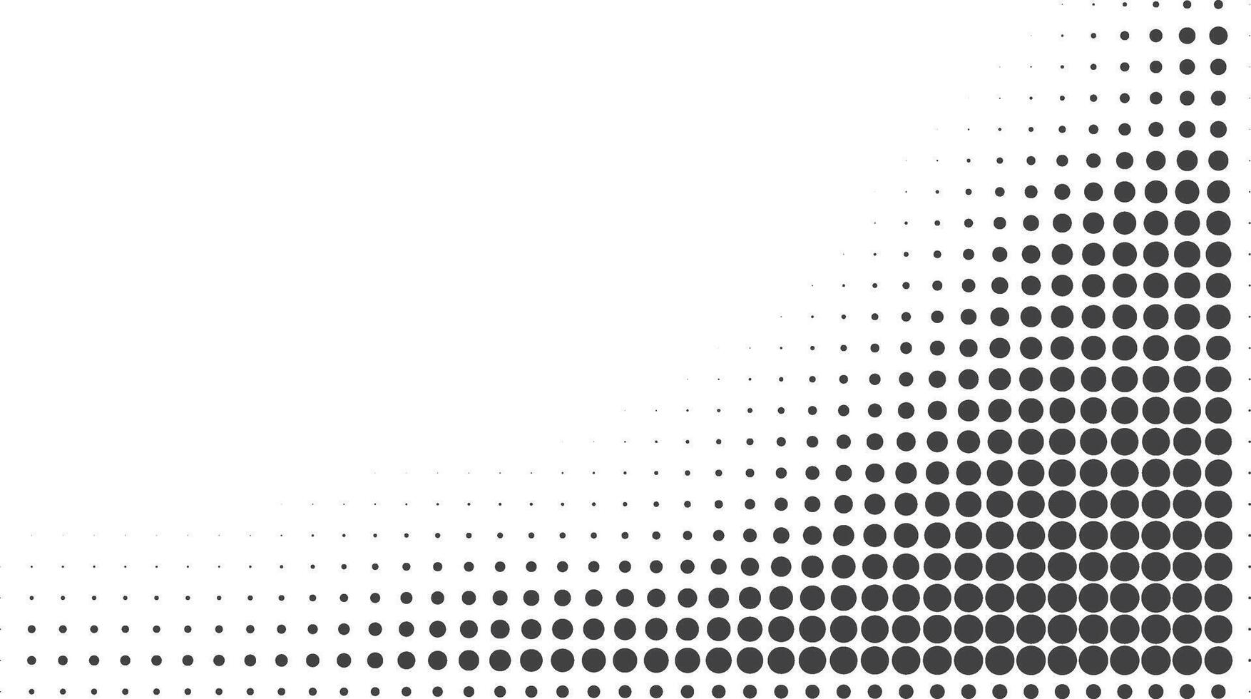 High Contrast Halftone Dot Texture vector