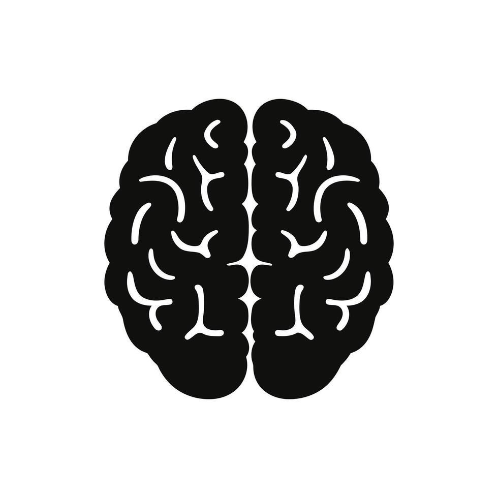 Human Brain Power Intelligence Mind Cognitive Thinking Concept vector