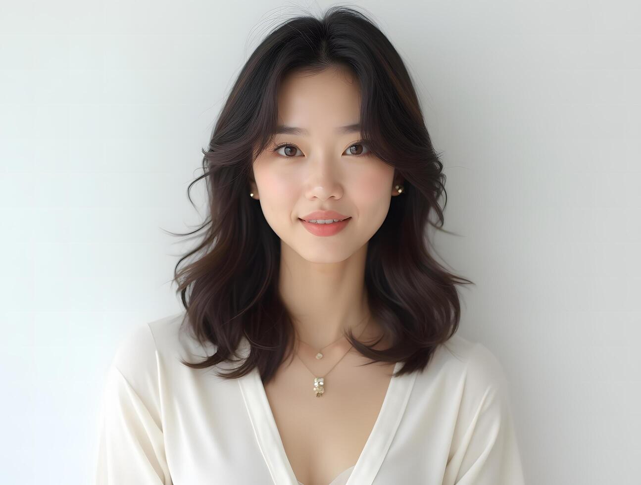 An asian beautiful women model photo