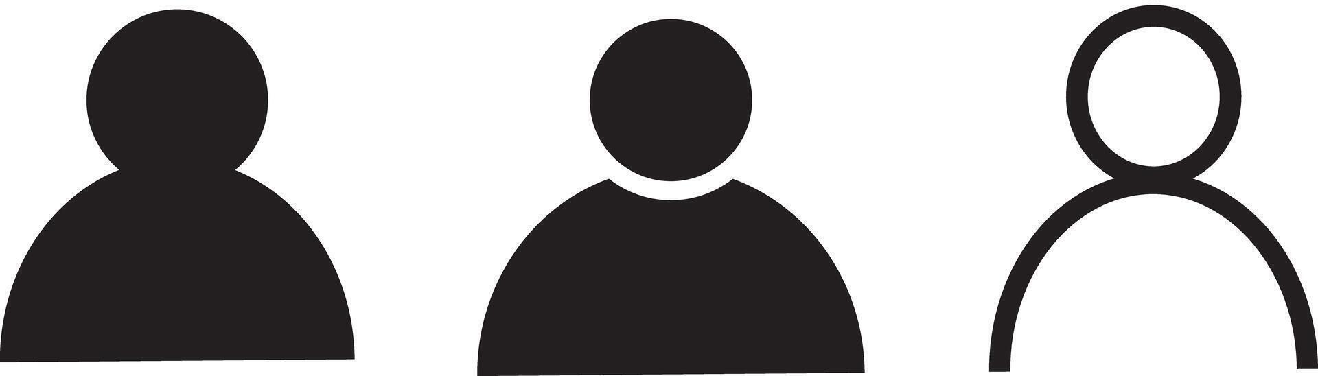 profile social media profile photo symbol sign . profile and User Icon . vector
