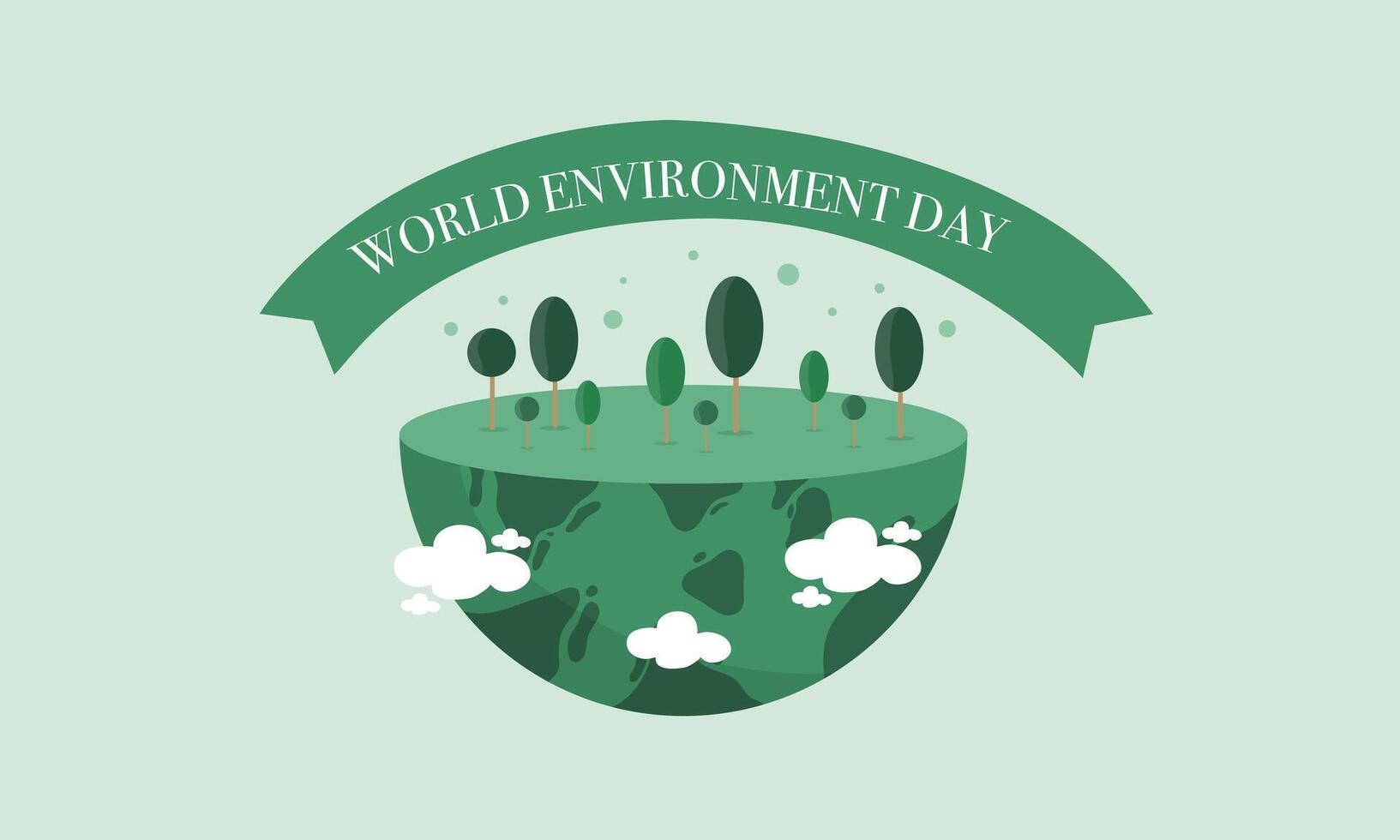 World Environment Day Banner vector
