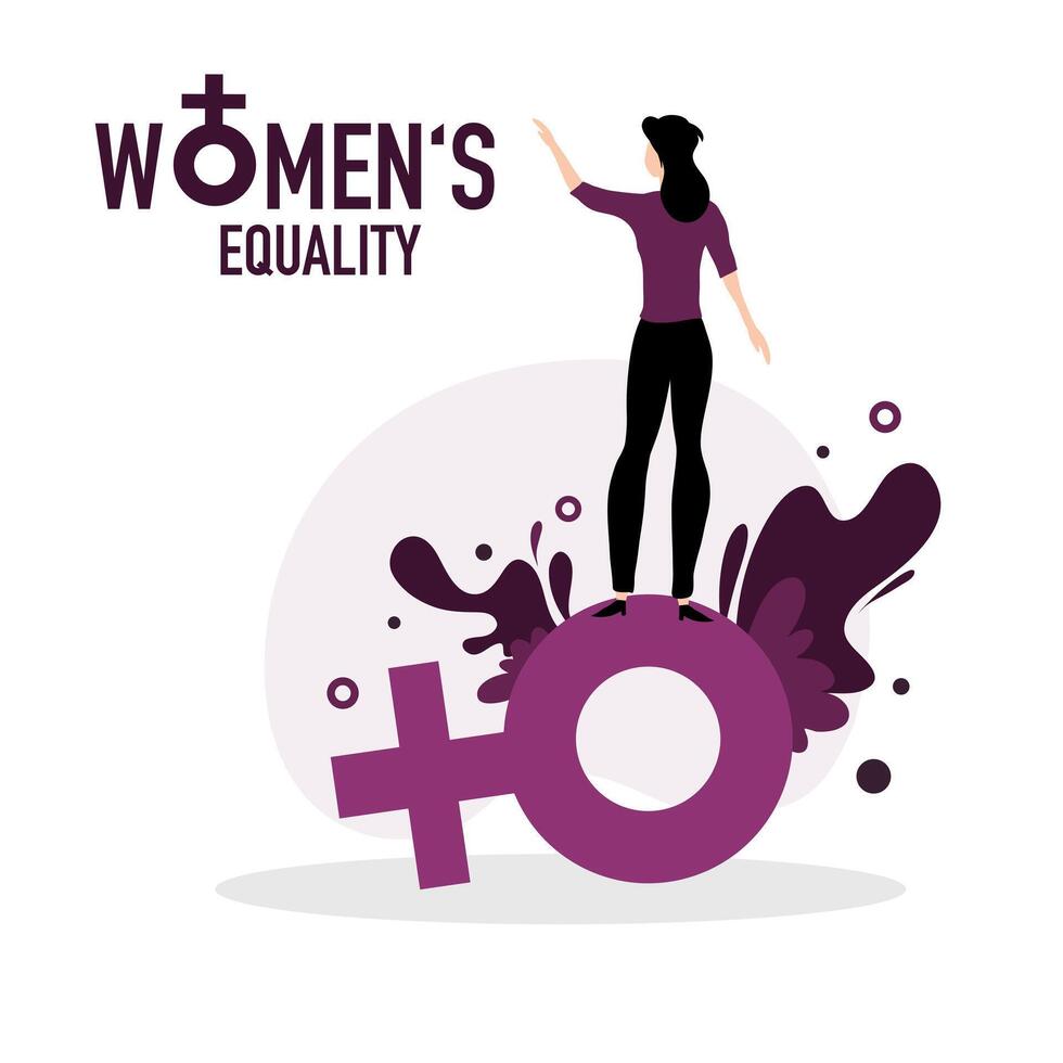 Honoring Women Leaders Who Changed the World vector