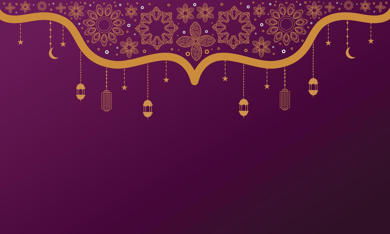 Minimalist Background for Ramadan Mubarak vector