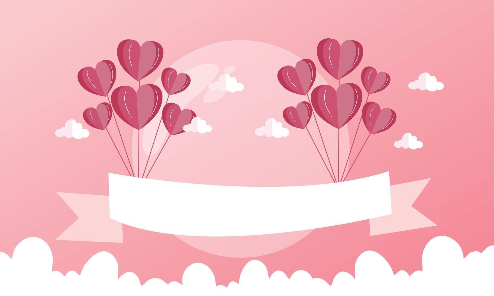 Love Inspired Background for Cards and Posters vector