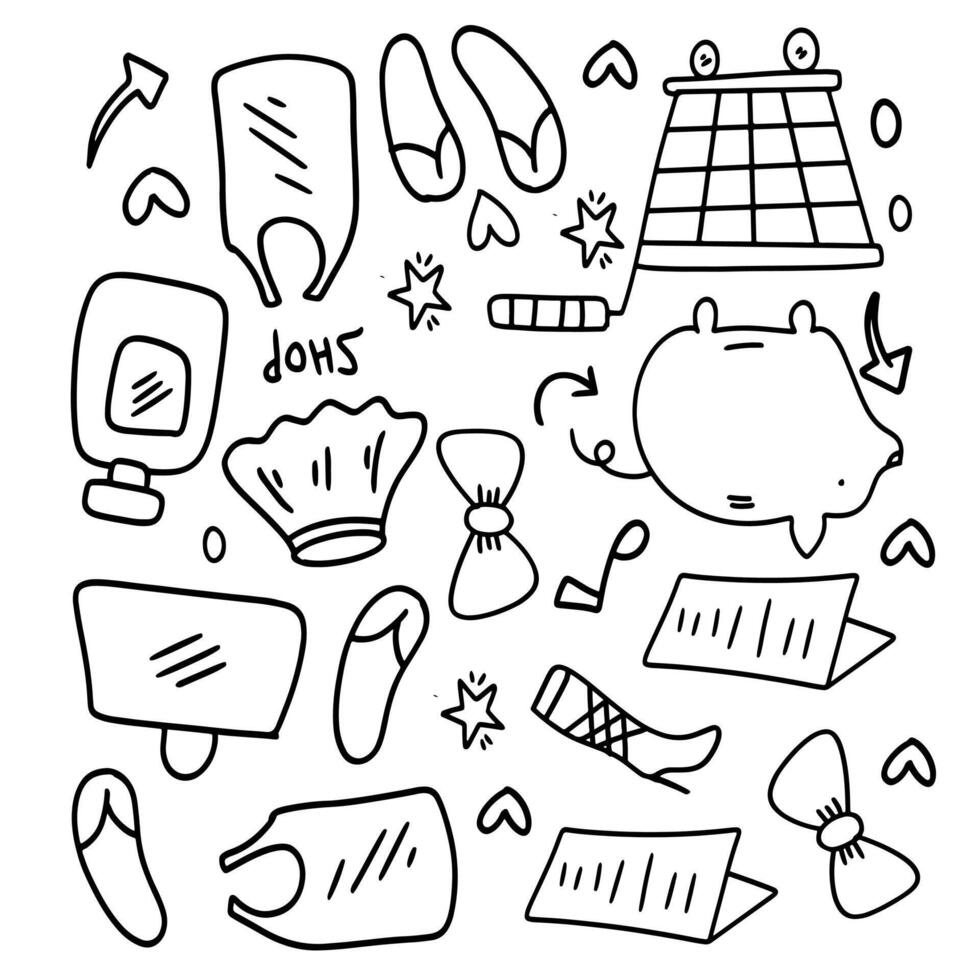Shopping Icons with Retail and Store Essentials vector