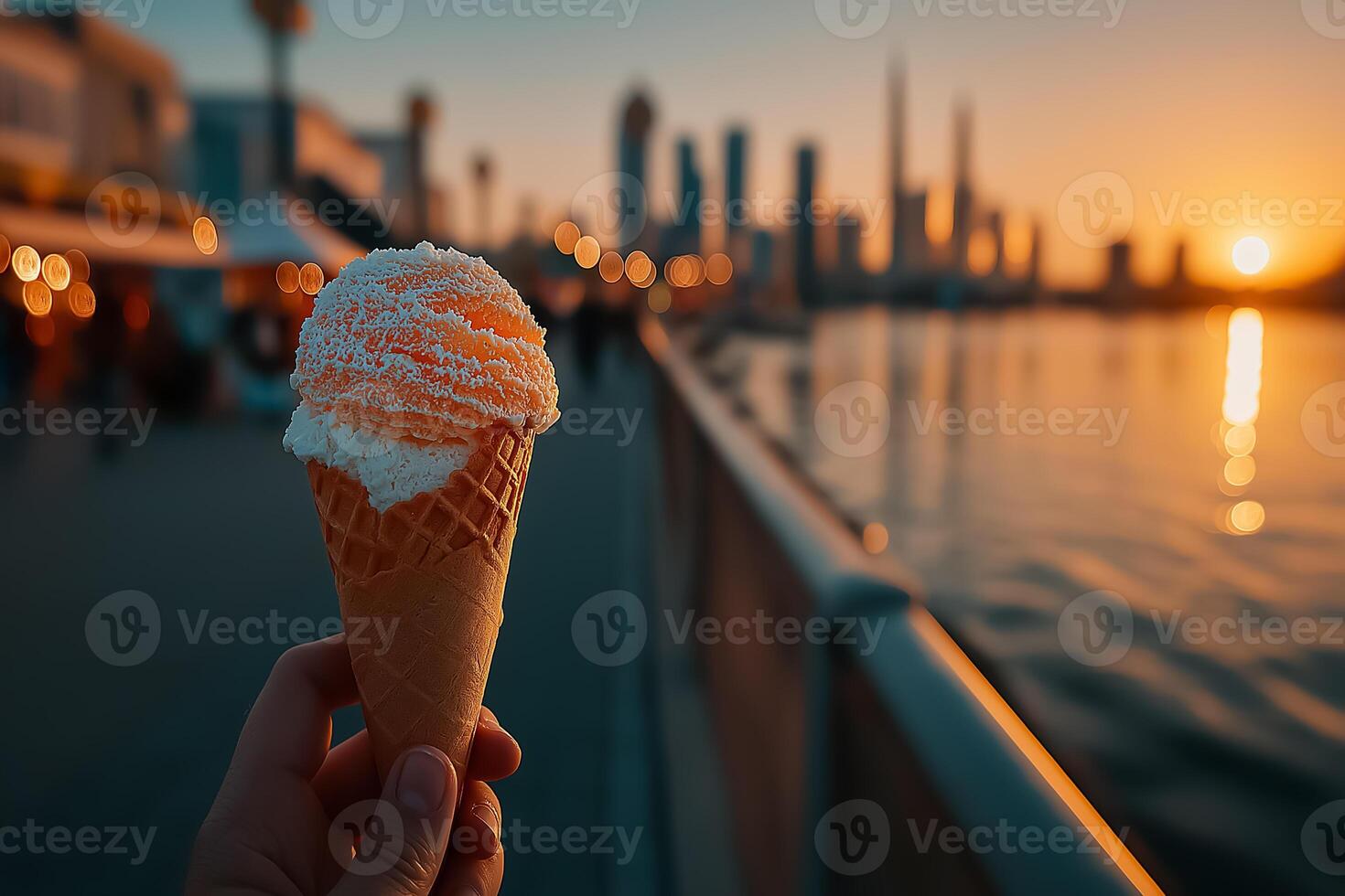 Ice cream in dubai photo