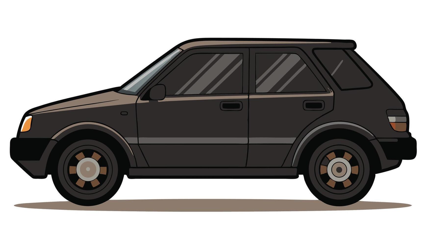 car icon illustration isolated on white background vector