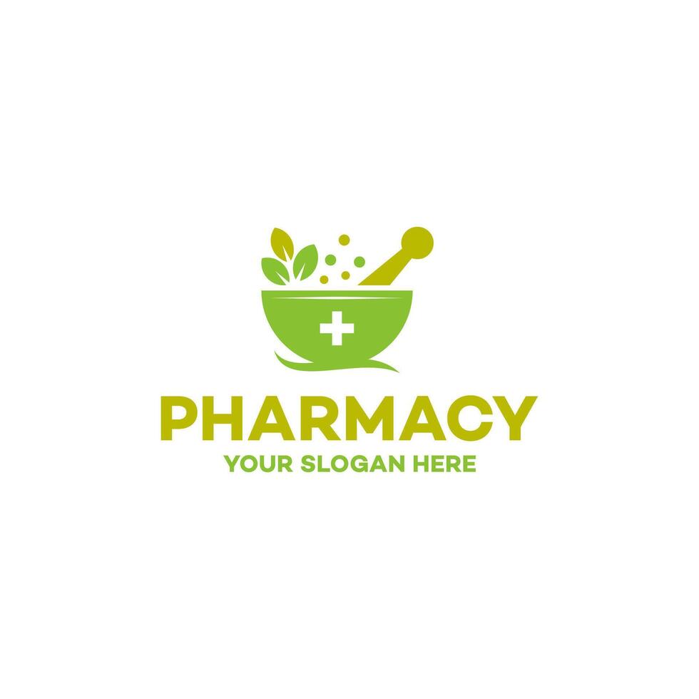 Pharmacy Logo design template. Suitable for your design need, logo, illustration, animation, etc. vector
