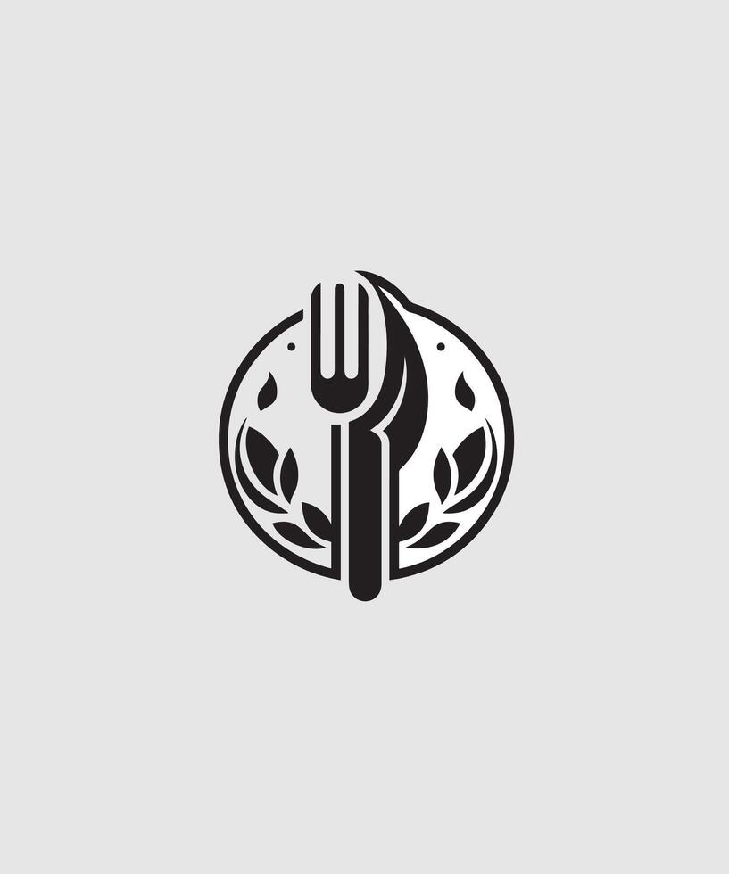 Restaurant logo design vector