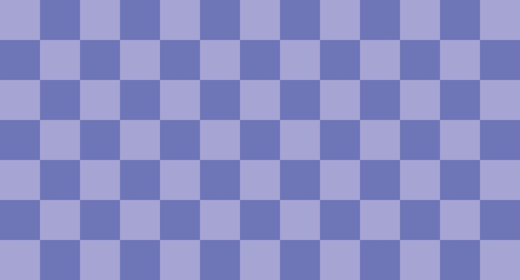 Abstract purple checkered pattern background with alternating shades of violet squares. Concept of geometric design, minimalism, texture, digital aesthetics, visual symmetry for creative projects vector