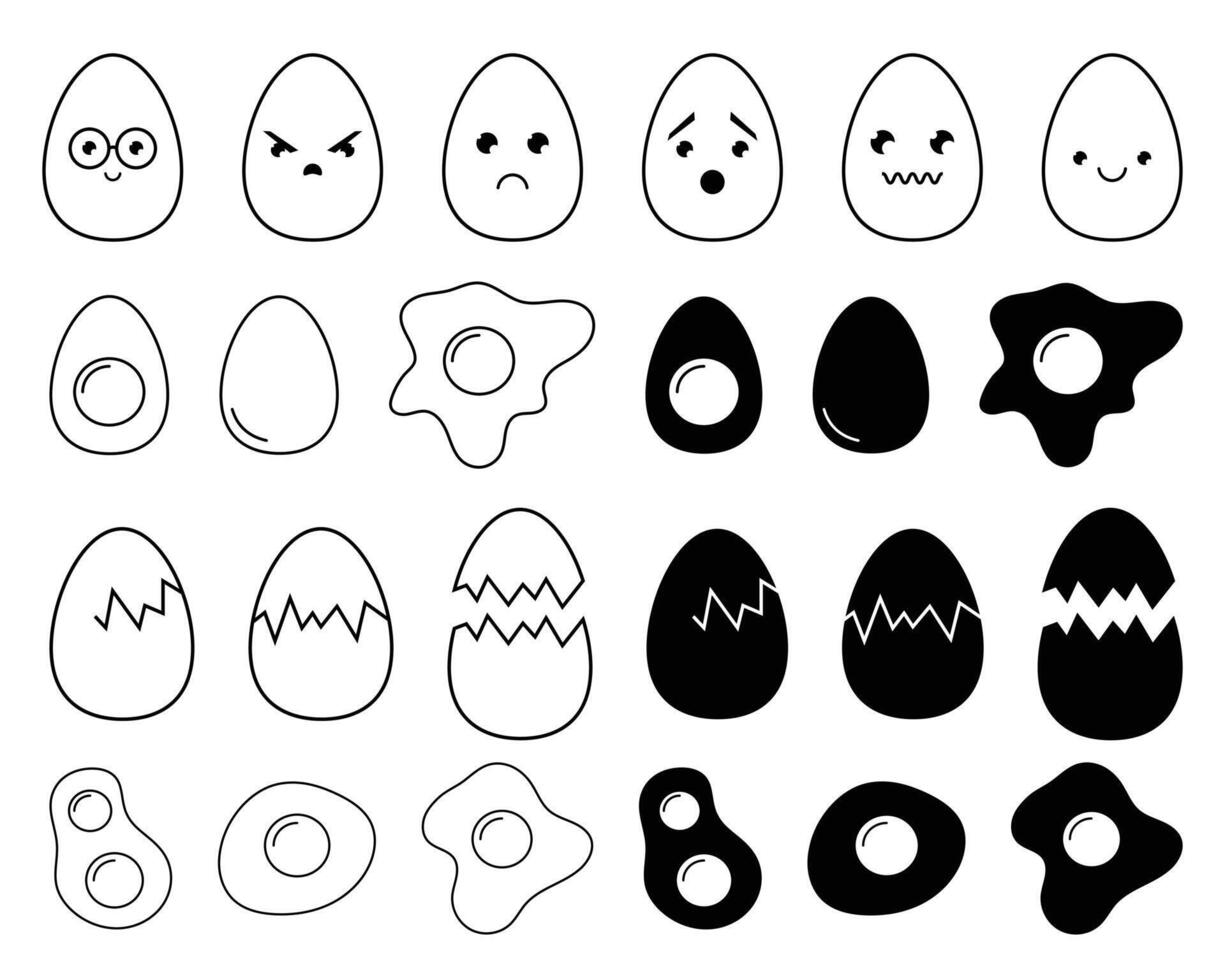 Chicken egg icon clipart design illustration vector