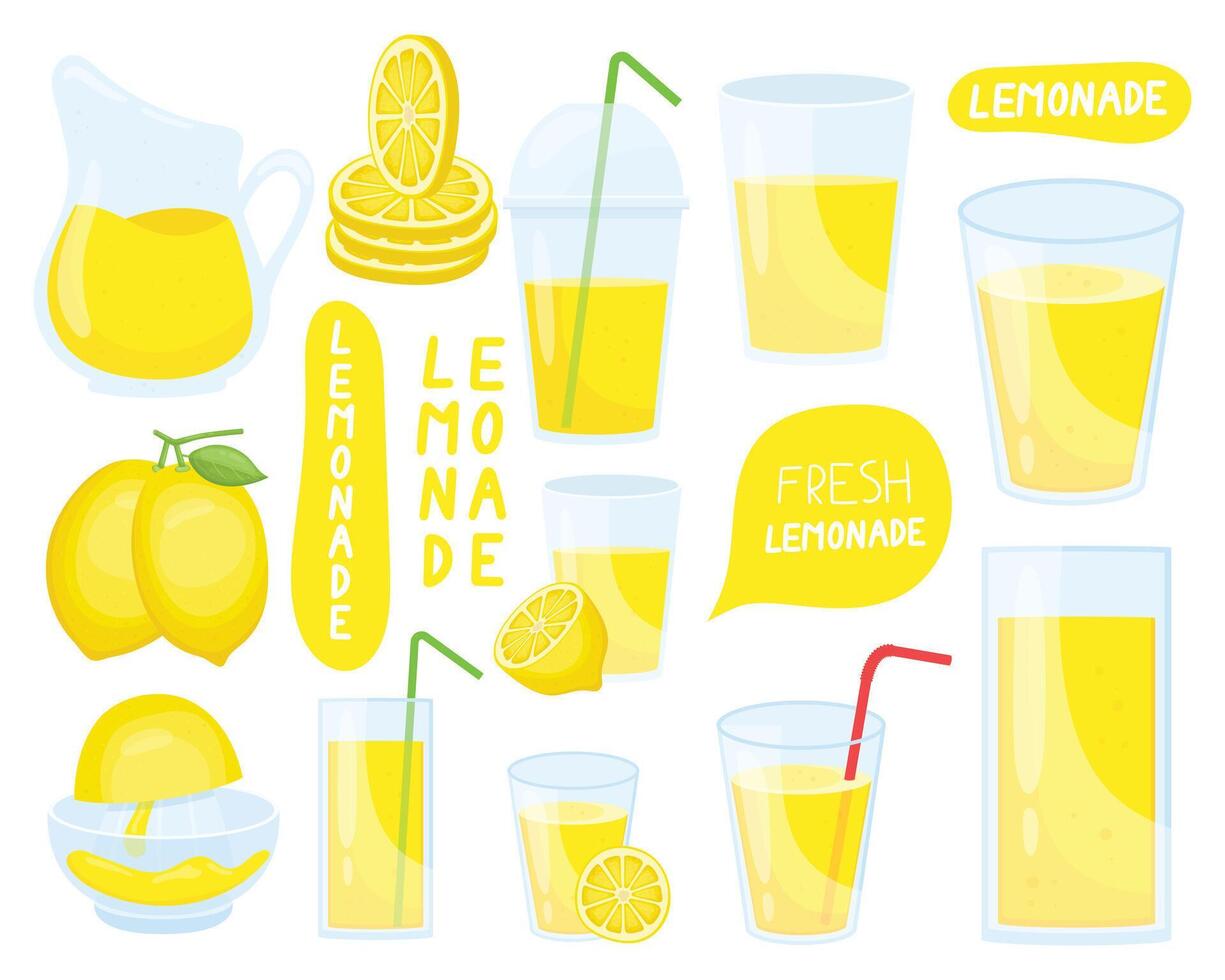 Lemonade clipart design illustration vector