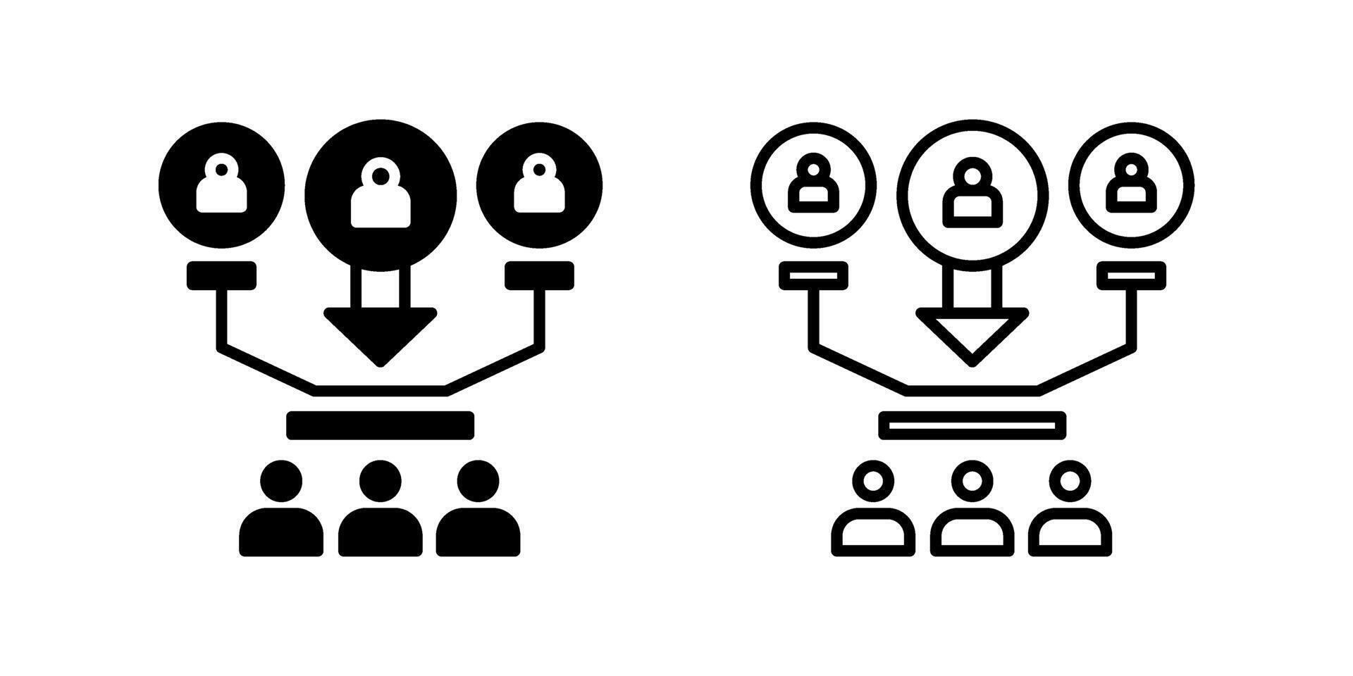 A modern icon set showcasing lead generation symbols, suitable for digital marketing and business projects. vector
