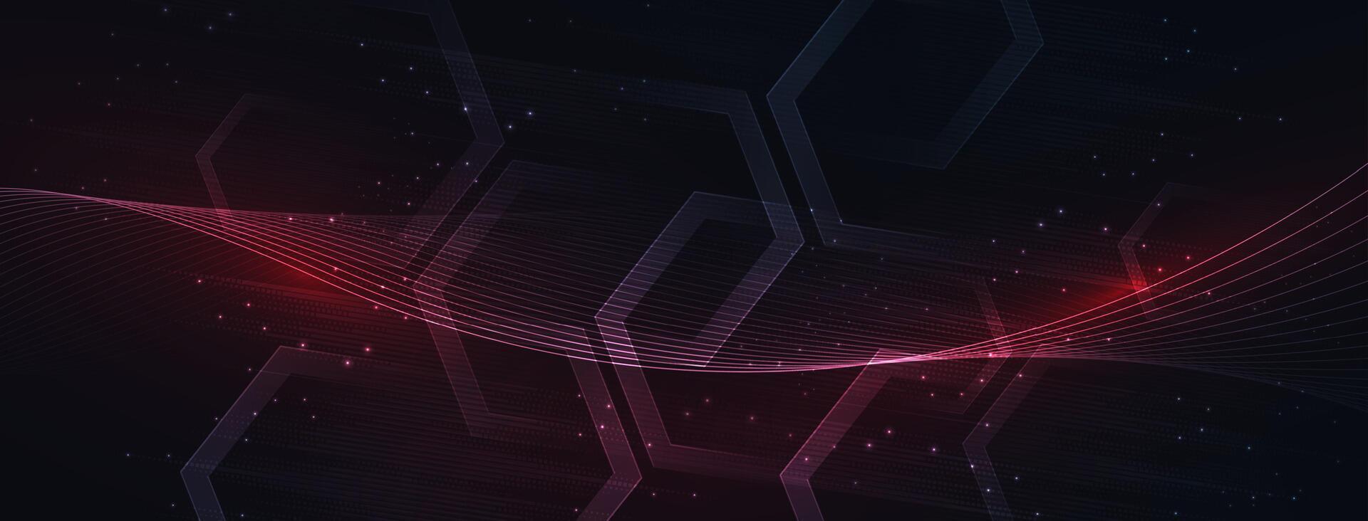abstract background with red lines and lines vector