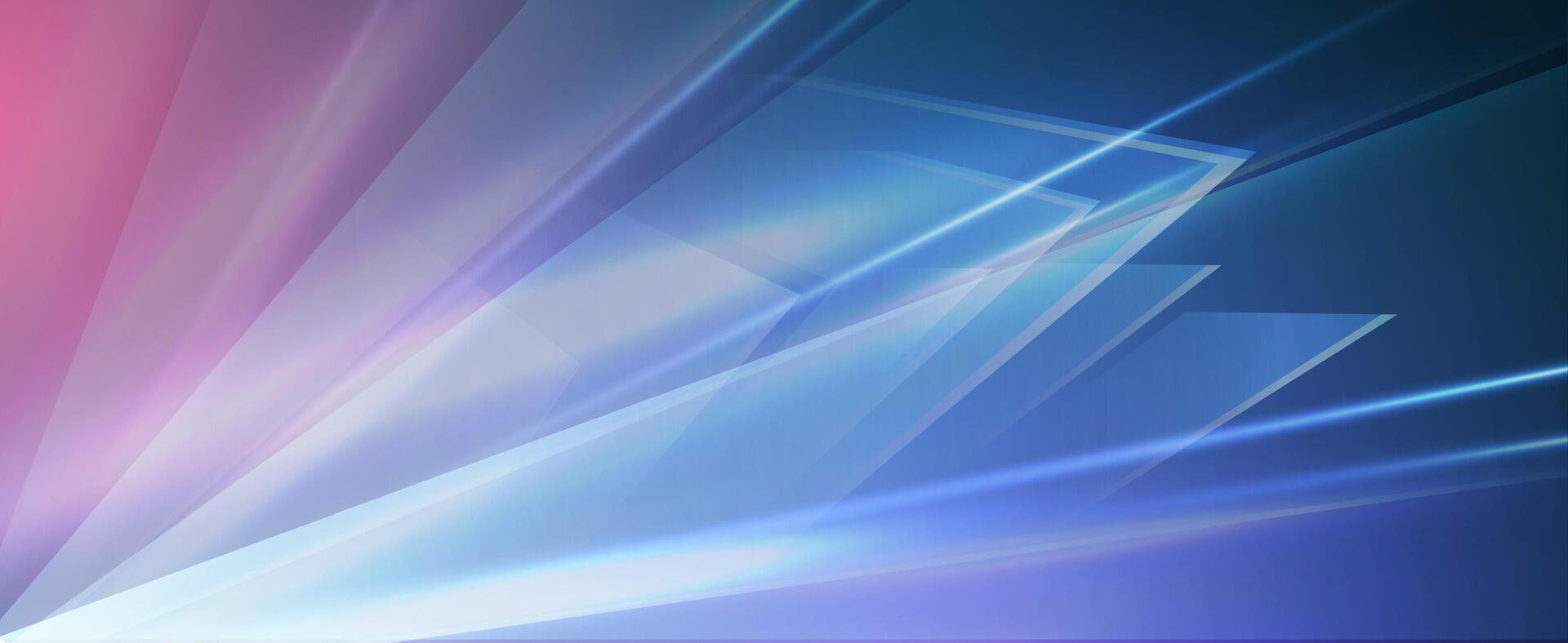 abstract background with blue and pink lights vector