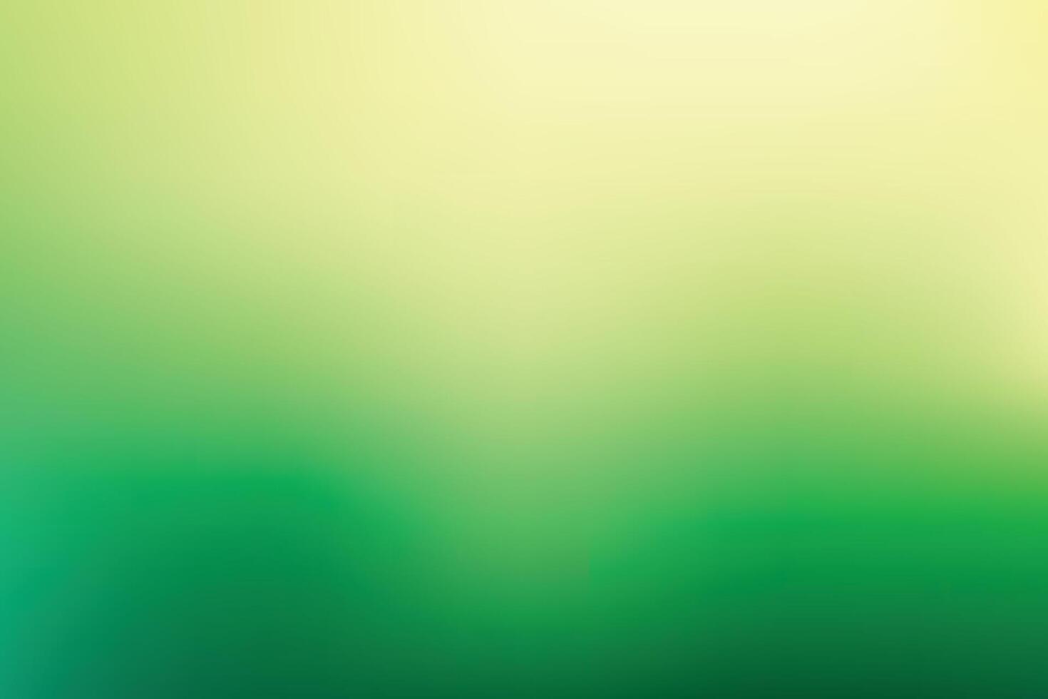 Gradient background with soft yellow and lime green blending into dark green for a calm abstract light-filled backdrop vector