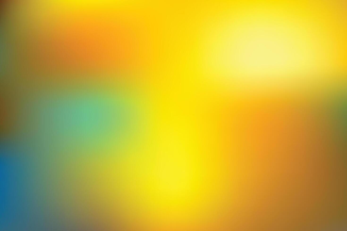 Bright and lively gradient background of yellow with accents of orange, green, and white for a cheerful vibe vector
