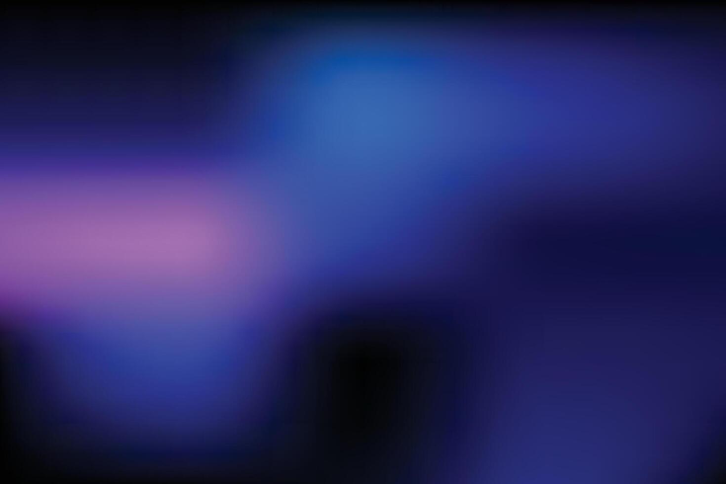 Gradient background or backdrop with deep blue, purple, and pink tones resembling an abstract night sky or cosmic scene vector