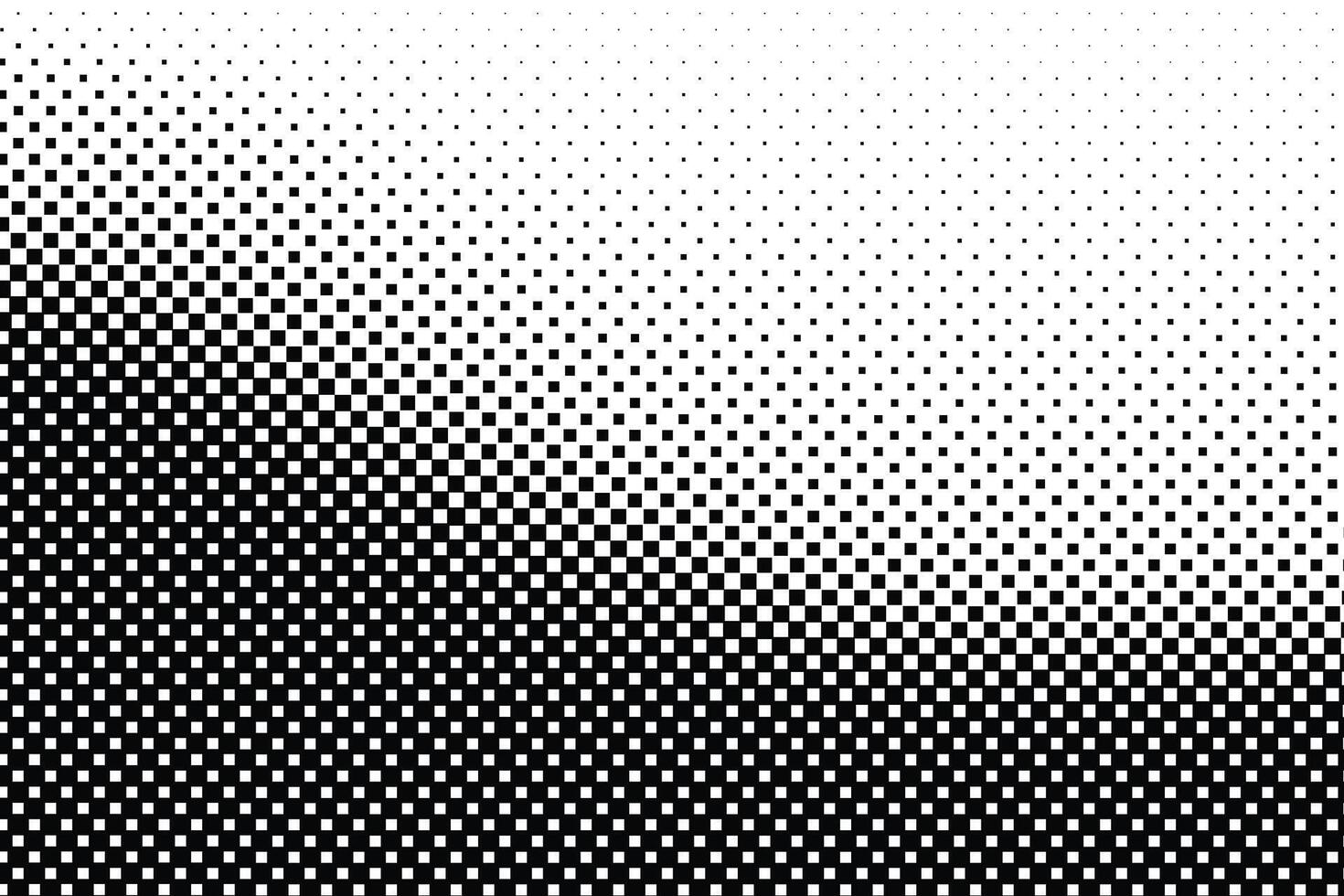 Halftone pattern with square dots creating texture for abstract design background vector