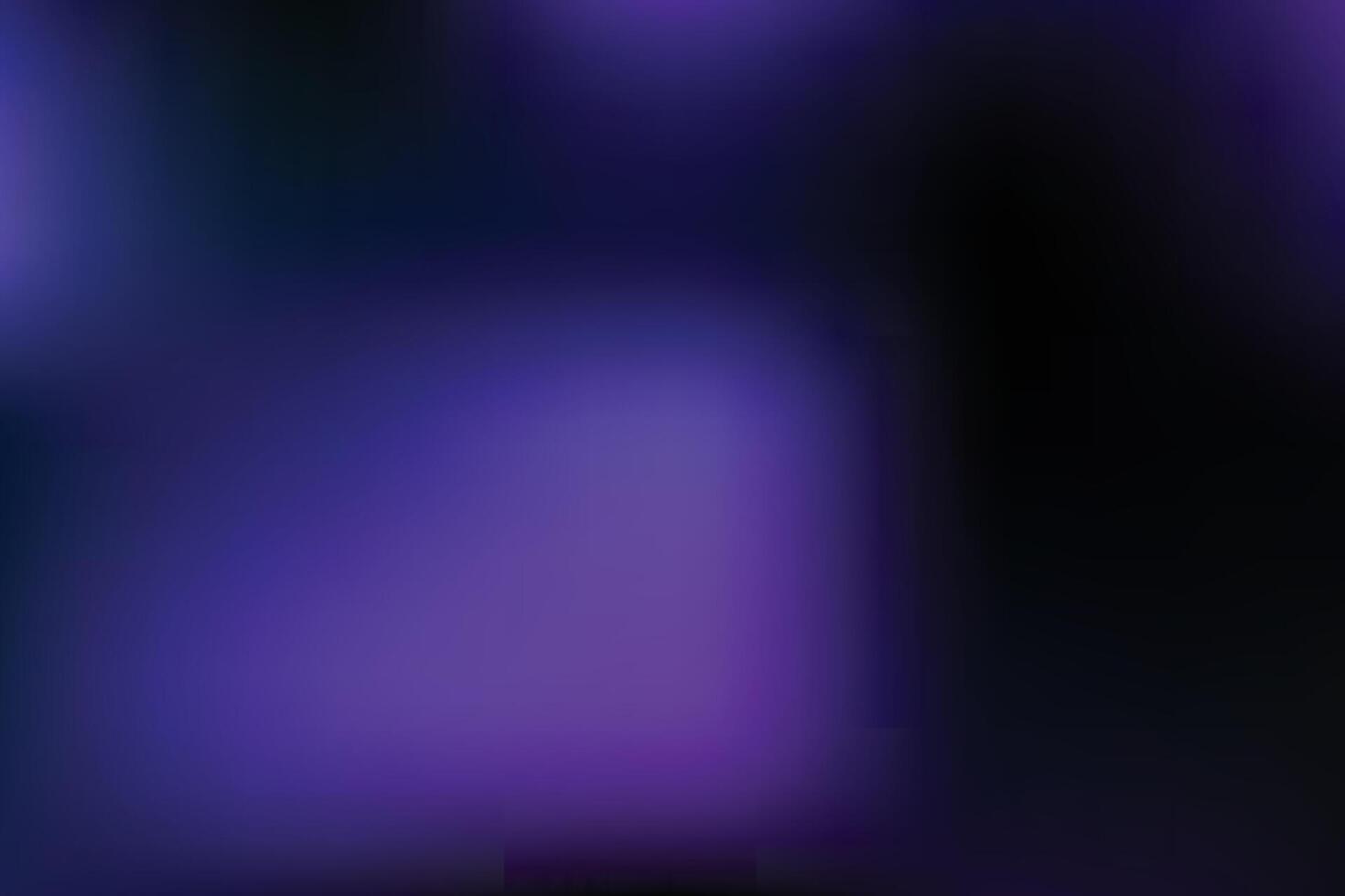 Create a stunning gradient background with dark deep purples navy and black hues accented by blue and violet vector