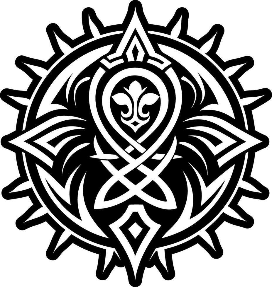 A filled style icon of historic symbol vector