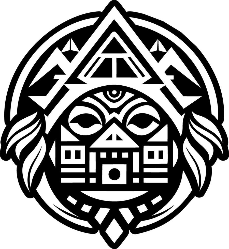 A filled style icon of longhouse symbol vector