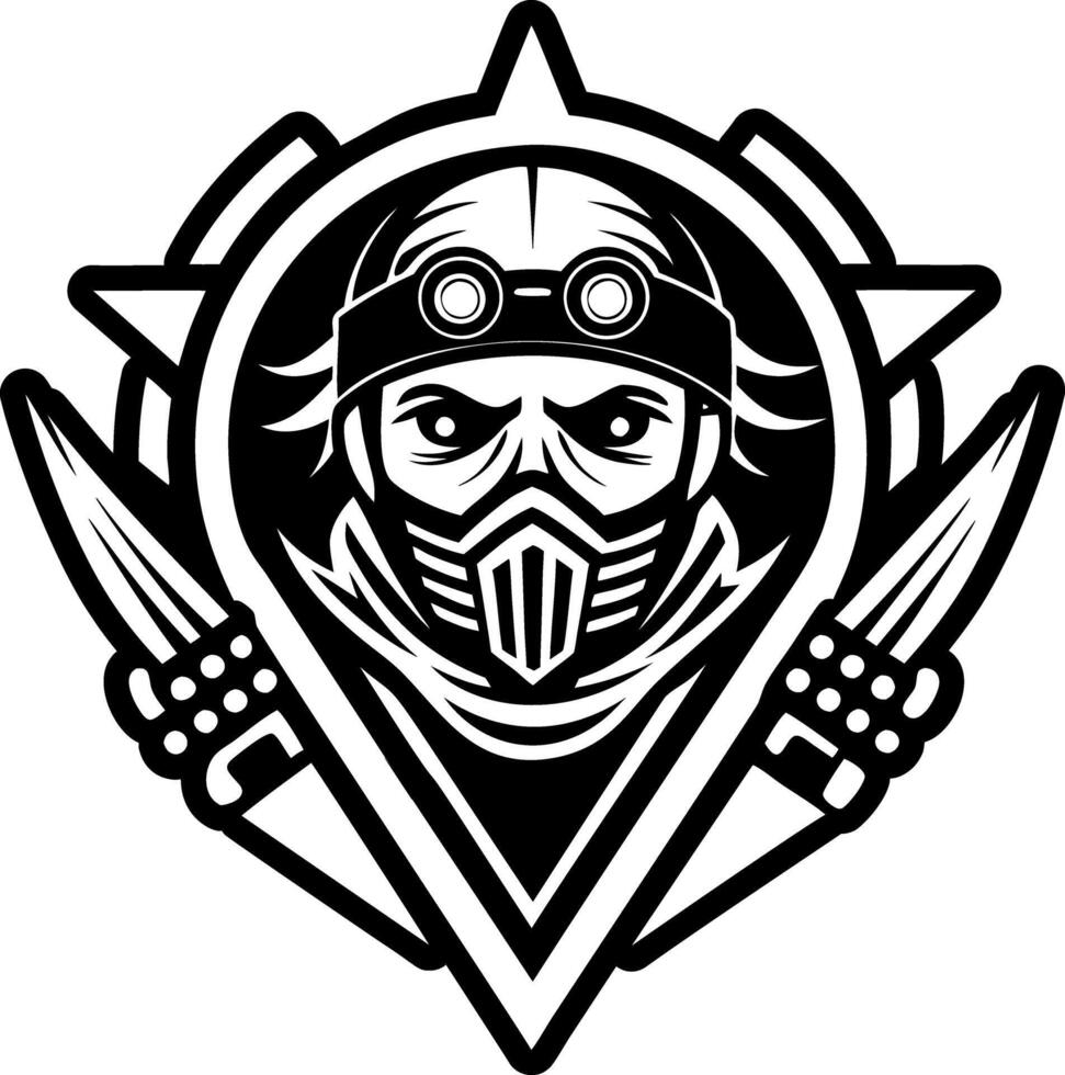 A solid style icon showing jewish shield vector